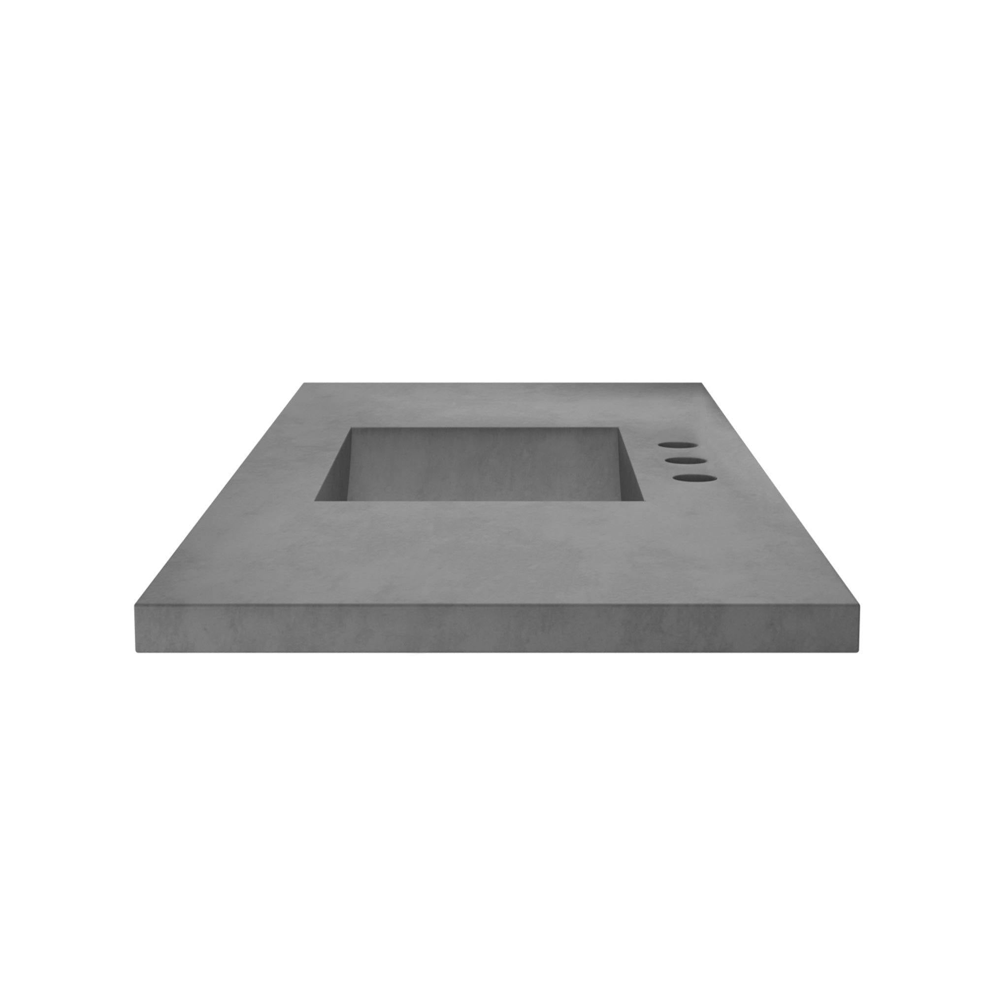 Alternate Image for Native Trails 48" NativeStone Palomar Vanity Top with Integral Sink in Slate - 8" Widespread Cutout, NSVNT48-S