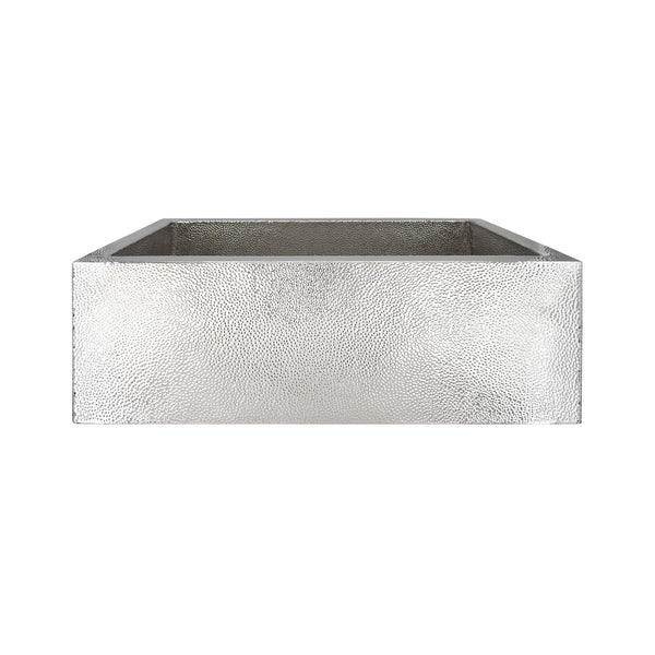 Native Trails Pinnacle 33 Copper Farmhouse Sink Polished Nickel Cpk