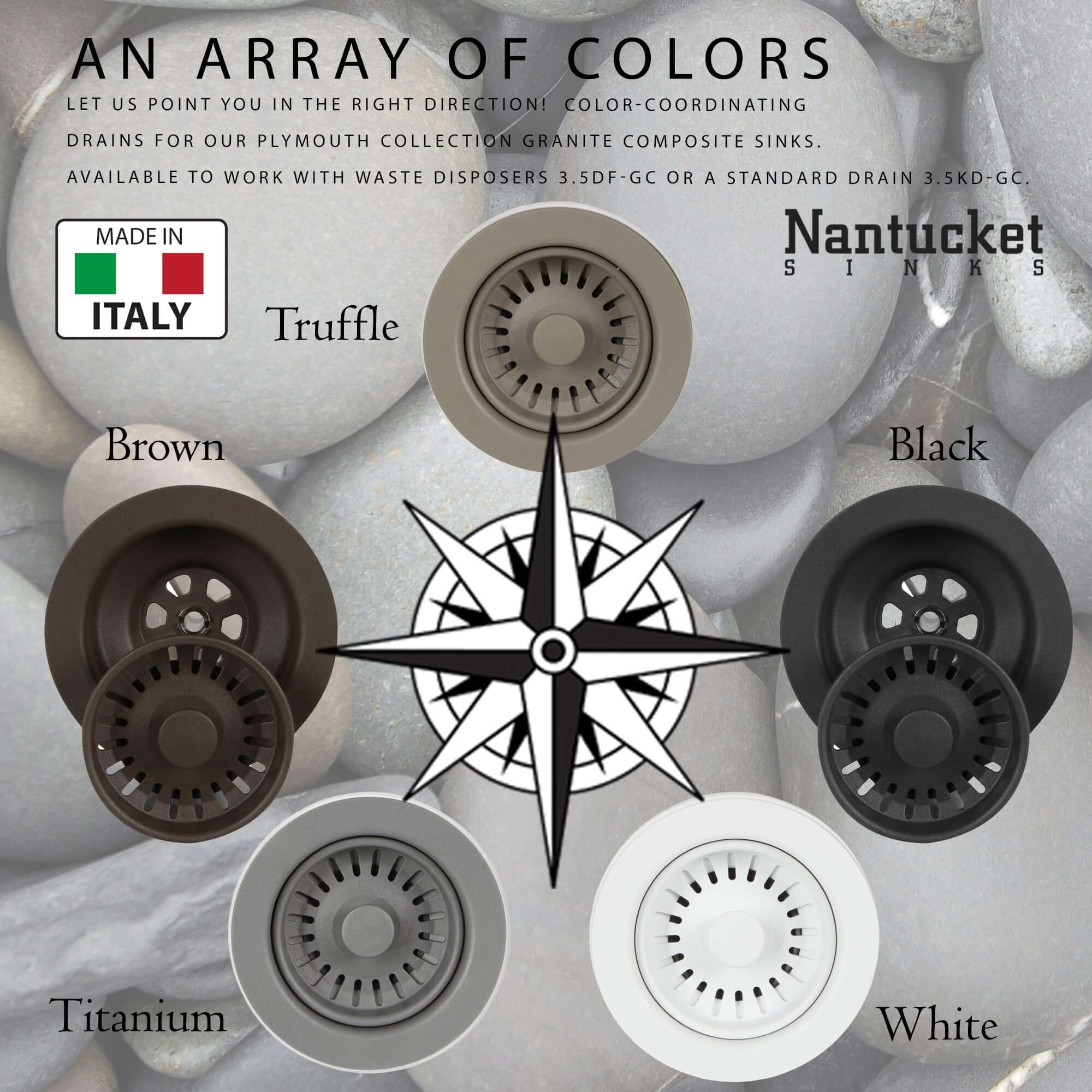 Alternate Image for Nantucket Sinks Rockport 25" Dual Mount Granite Composite Laundry Sink, Black, PR2522-DM-BL