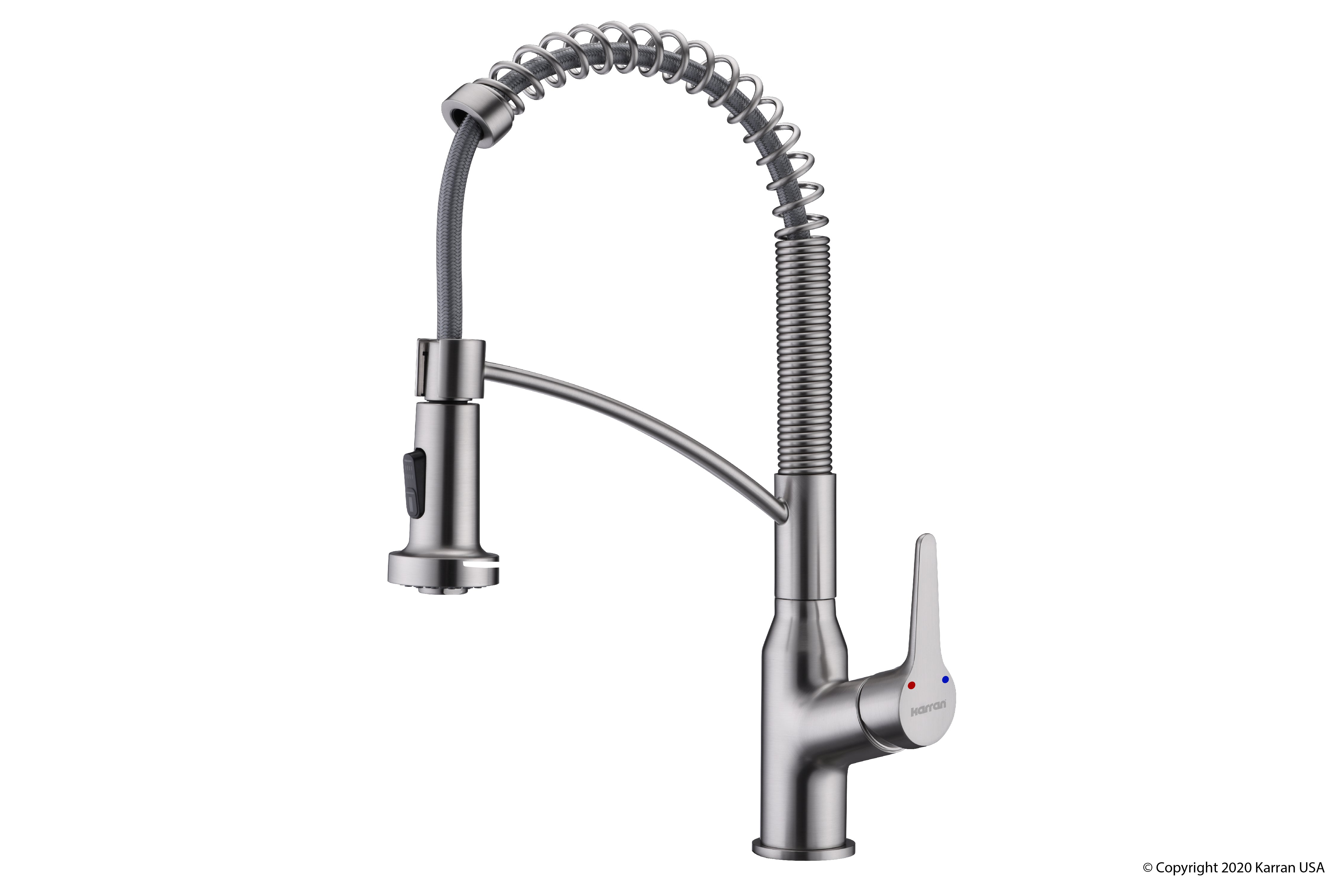 Alternate Image for Karran 33" Drop In/Topmount Quartz Composite Kitchen Sink with Stainless Steel Faucet and Accessories, Black, QT670BL210SS