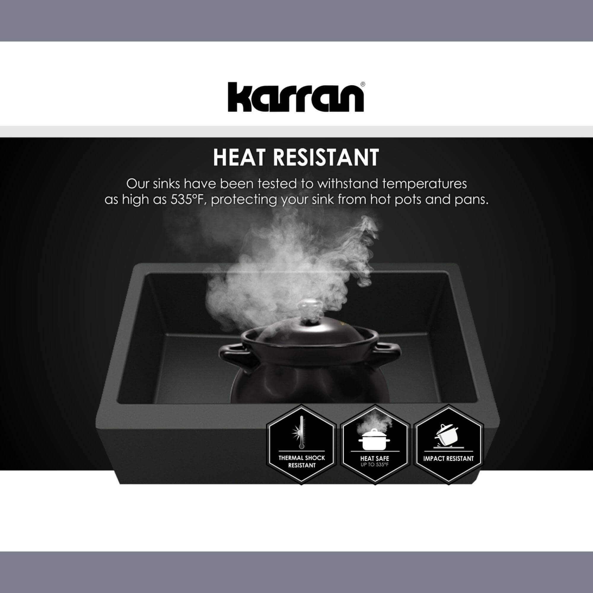 Alternate Image for Karran 32" Undermount Quartz Composite Kitchen Sink, 60/40 Double Bowl, Brown, QU-610-BR-PK1