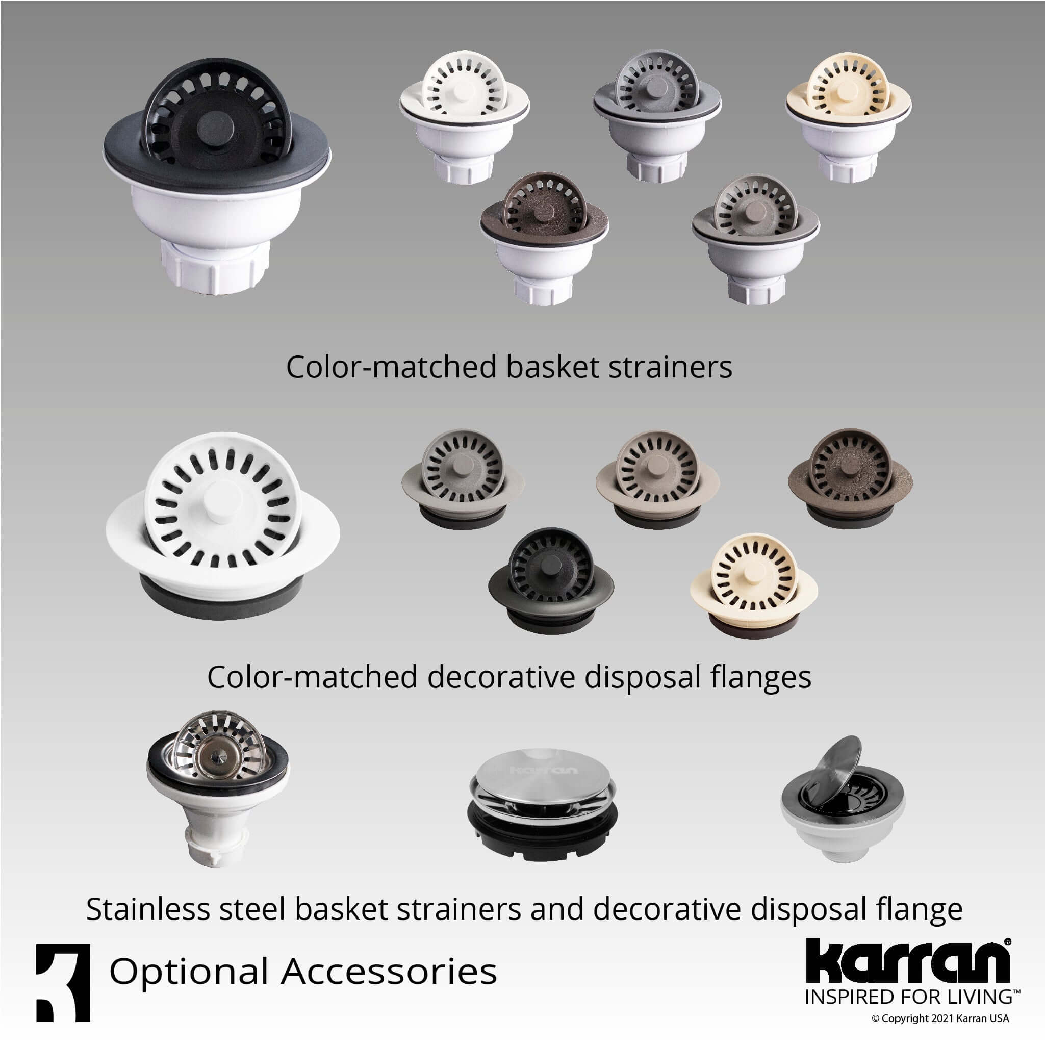 Alternate Image for Karran 33" Undermount Quartz Composite Workstation Kitchen Sink with Accessories, Bisque, QUWS-875-BI