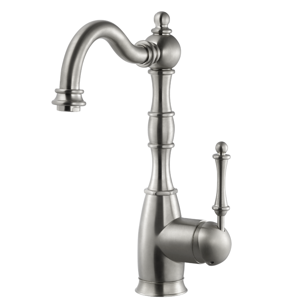 Alternate Image for Houzer Regal Solid Brass Bar Faucet Brushed Nickel, REGBA-160-BN