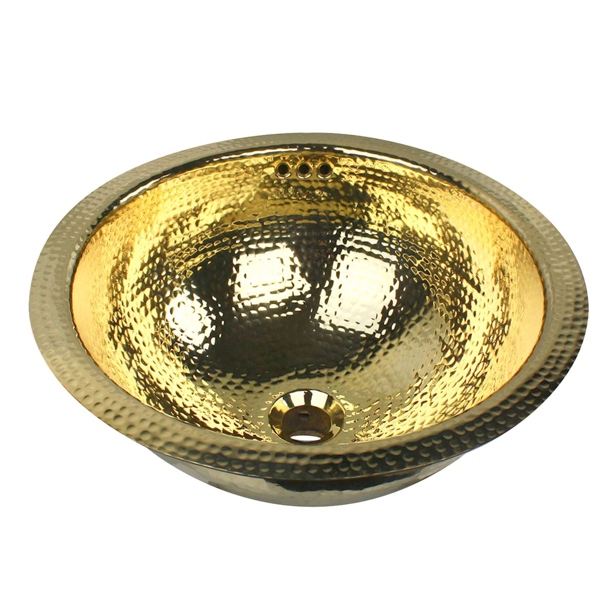 Alternate Image for Nantucket Sinks Brightwork Home 17" Brass Bathroom Sink, RLB-OF