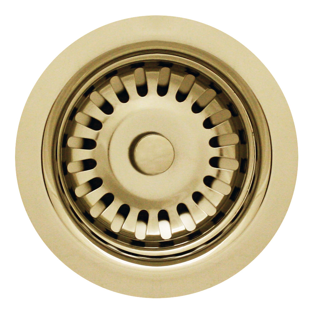 Alternate Image for Whitehaus 3 1/2" Extra Long Standard Basket Strainer, RNW35L