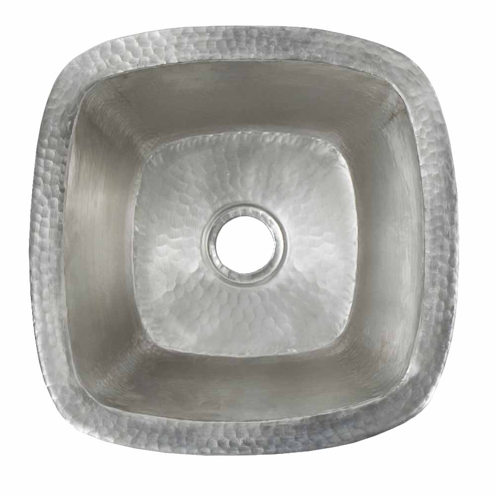 Native Trails Rincon 13" Nickel Bar/Prep Sink, Brushed Nickel, CPS547