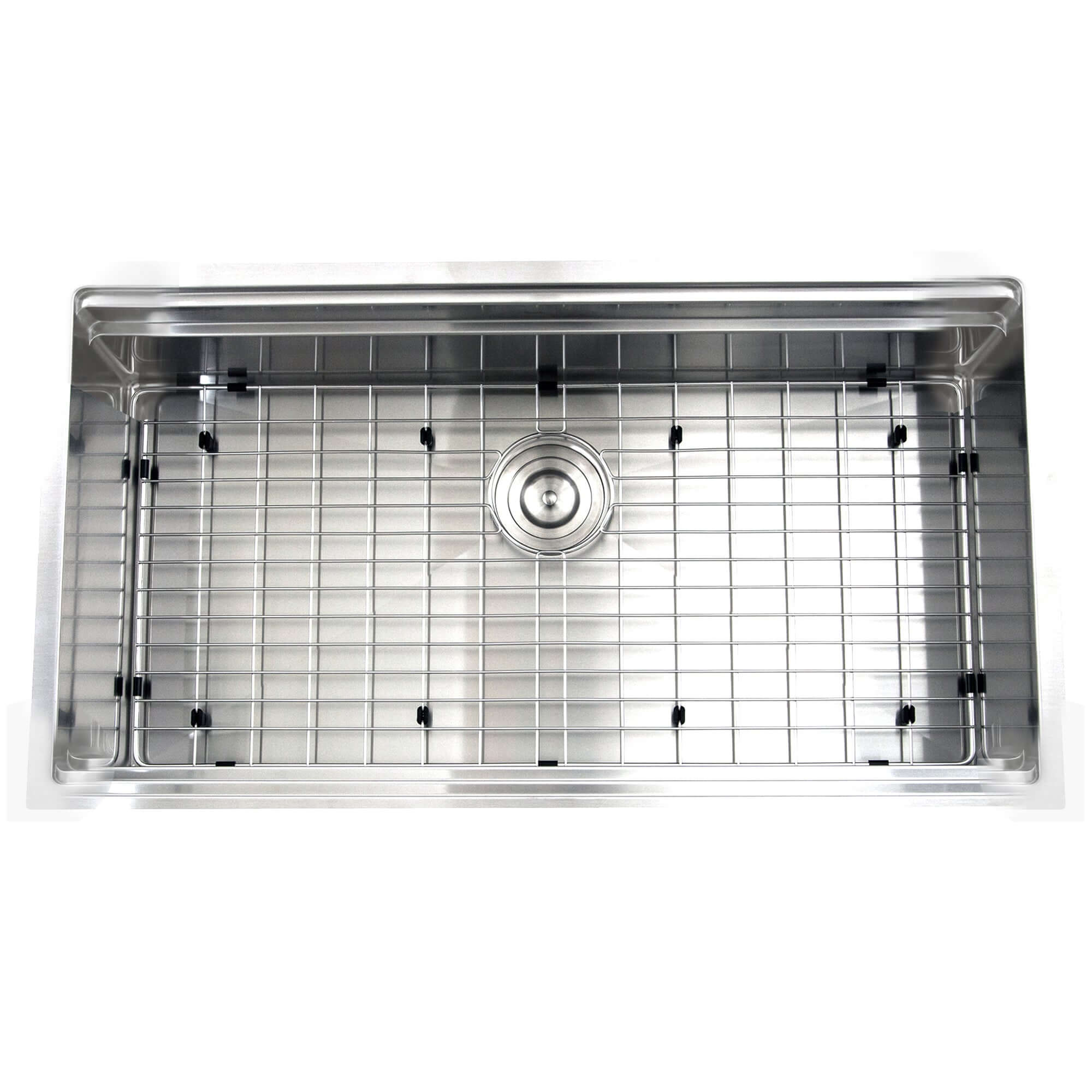 Alternate Image for Nantucket Sinks Pro Series 36" Undermount 304 Stainless Steel Kitchen Sink with Accessories, SR-PS-3620-16