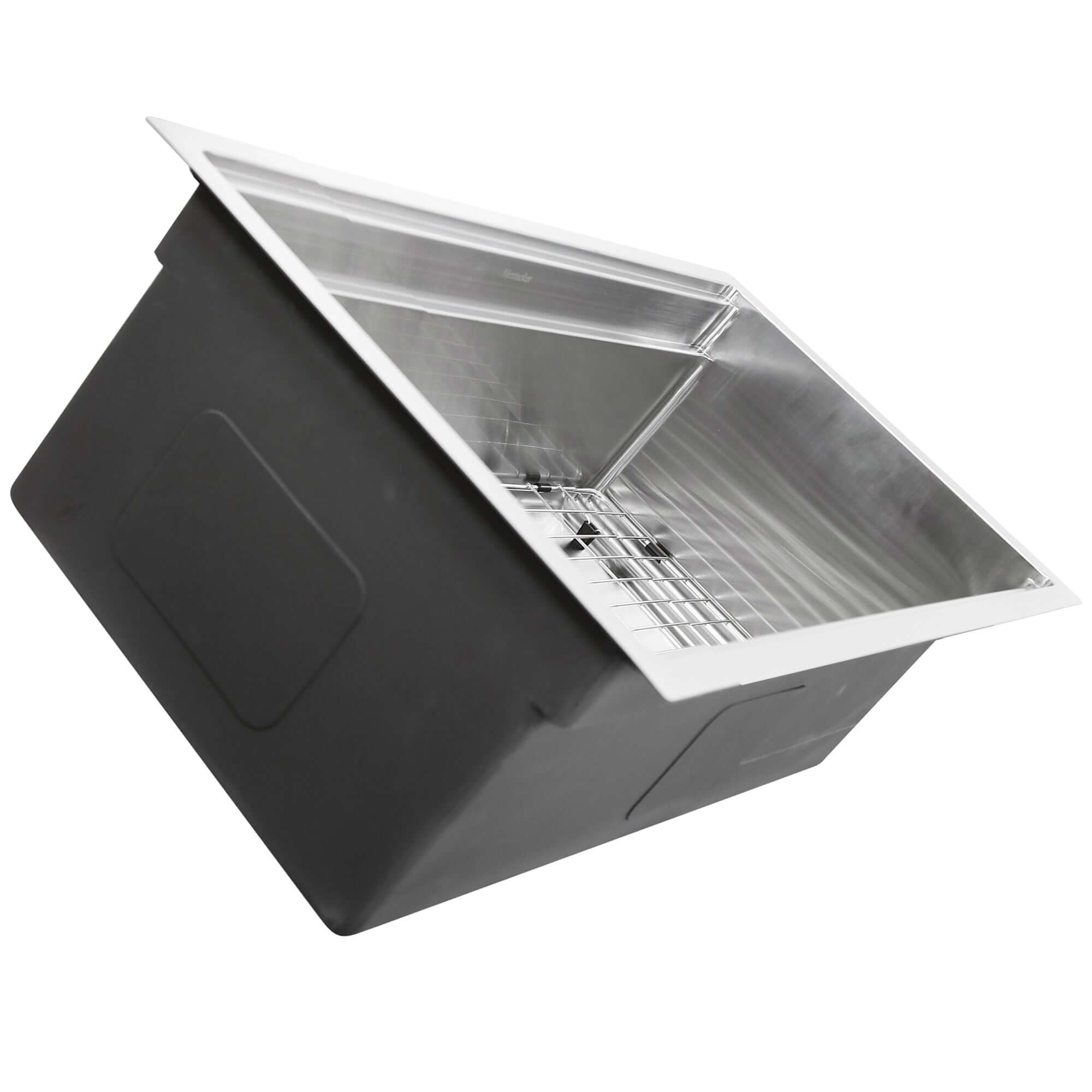 Alternate Image for Nantucket Sinks Pro Series 36" Undermount 304 Stainless Steel Kitchen Sink with Accessories, SR-PS-3620-16