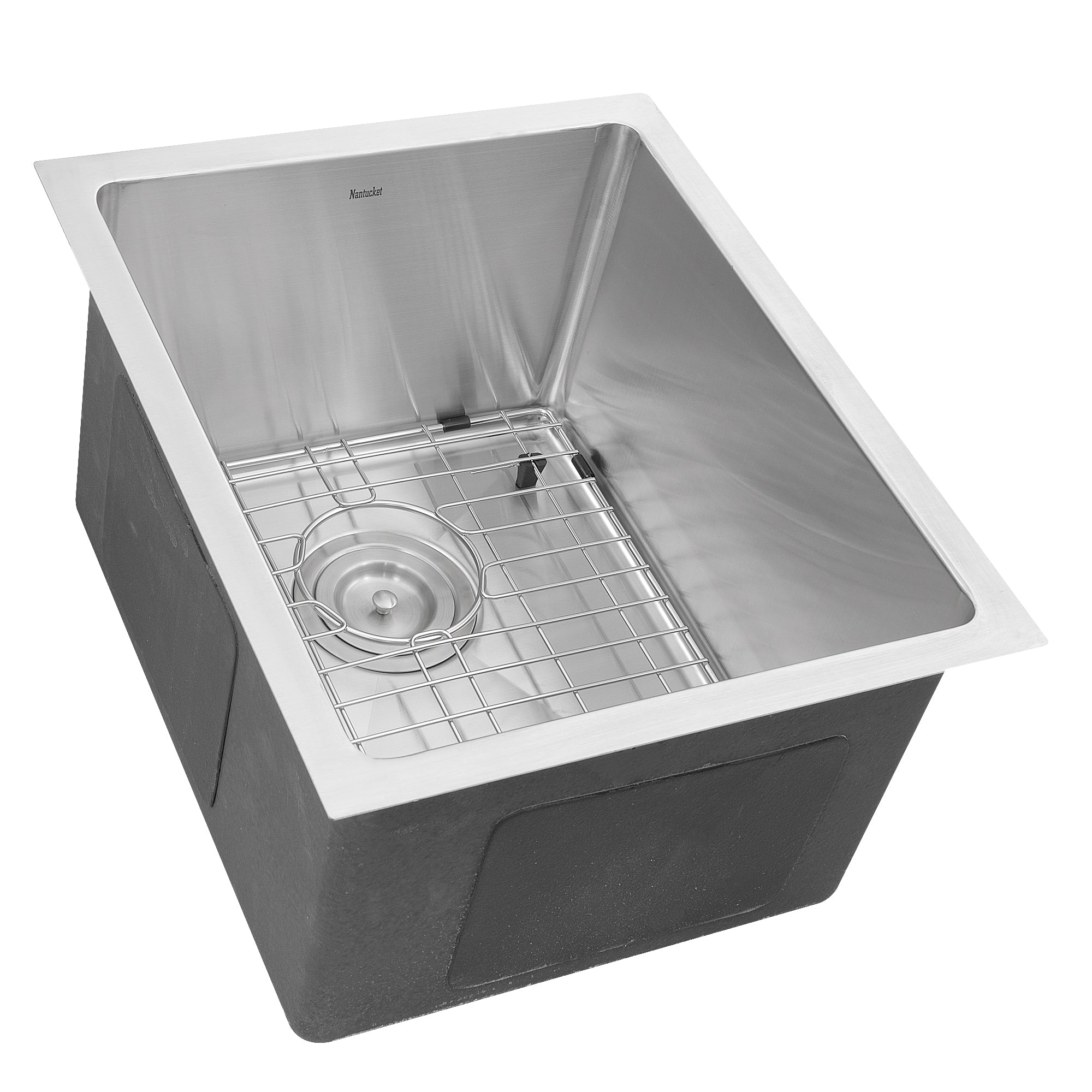 Alternate Image for Nantucket Sinks Pro Series 15" Stainless Steel Bar Sink, SR1815