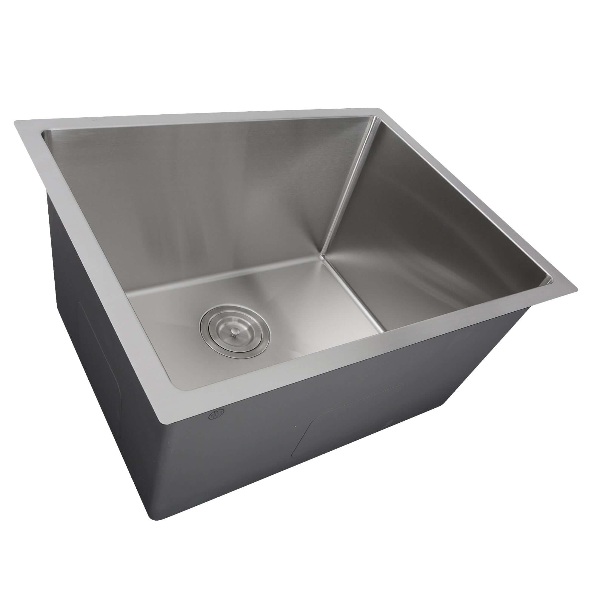 Alternate Image for Nantucket Sinks Pro Series 23" Undermount 304 Stainless Steel Laundry/Utility Sink with Accessories, SR2318-12-16