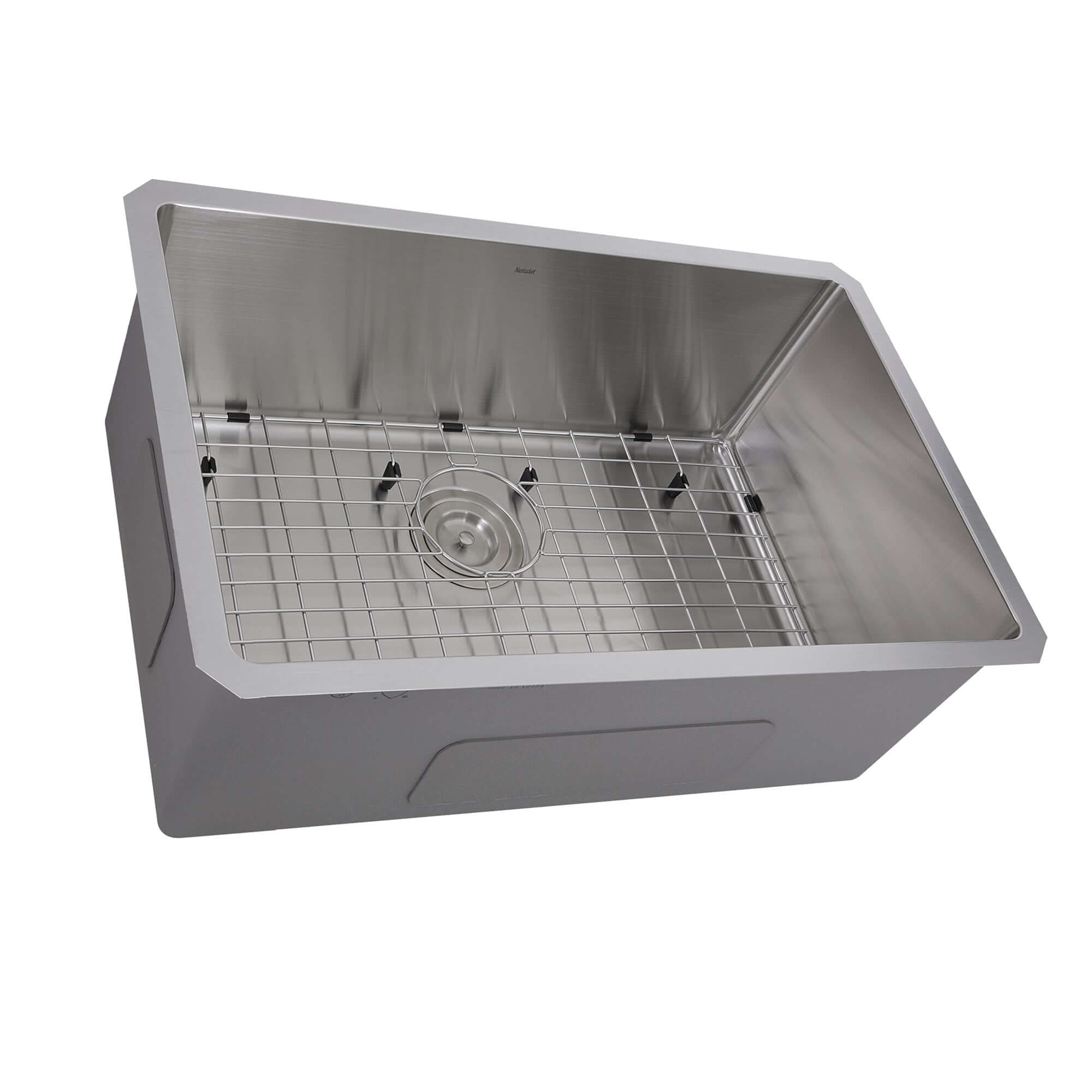 Alternate Image for Nantucket Sinks Pro Series 28" Stainless Steel Kitchen Sink, 16 Gauge, SR2818-16