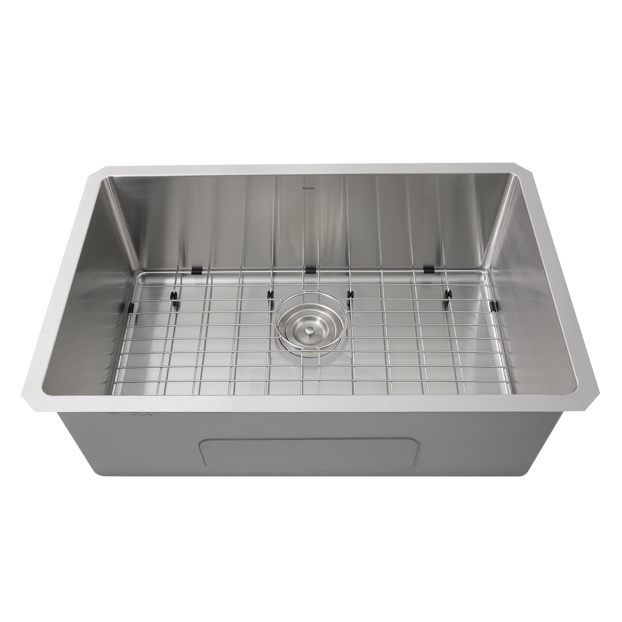 Alternate Image for Nantucket Sinks Pro Series 30" Stainless Steel Kitchen Sink, 16 Gauge, SR3018