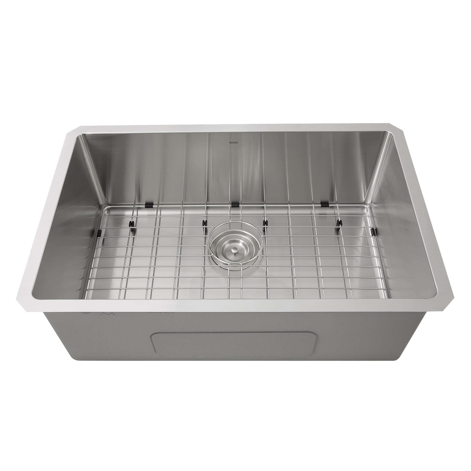 Alternate Image for Nantucket Sinks Pro Series 30" Stainless Steel Kitchen Sink, 16 Gauge, SR3018