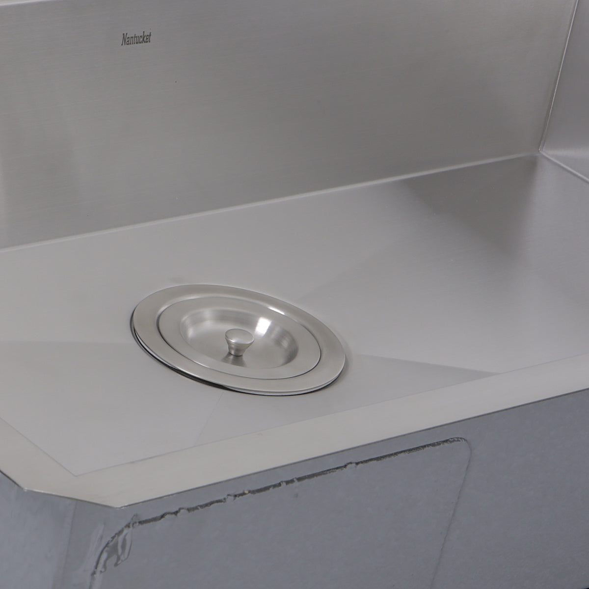 Alternate Image for Nantucket Sinks Pro Series 30" Stainless Steel Kitchen Sink, 16 Gauge, SS-PRO-ZR3018-5.5