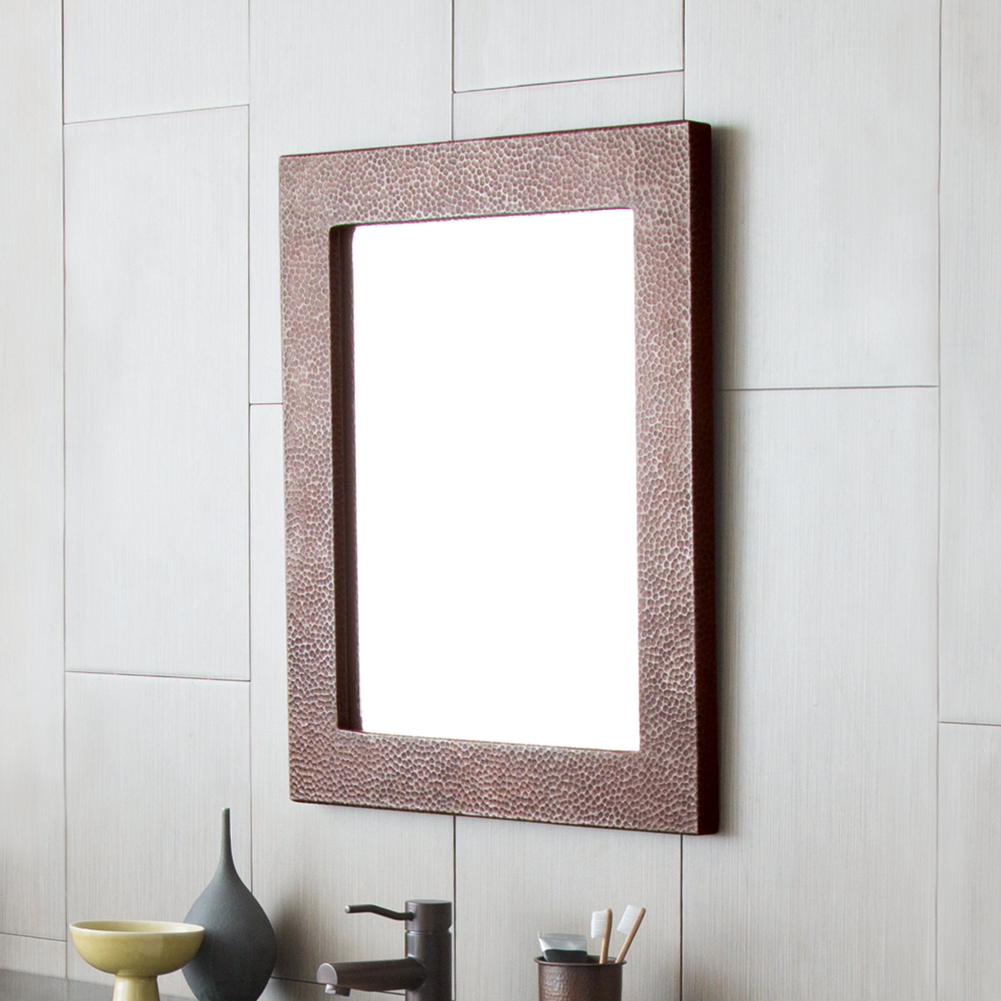 Native Trails Small Sedona Rectangle Mirror in Antique, CPM62