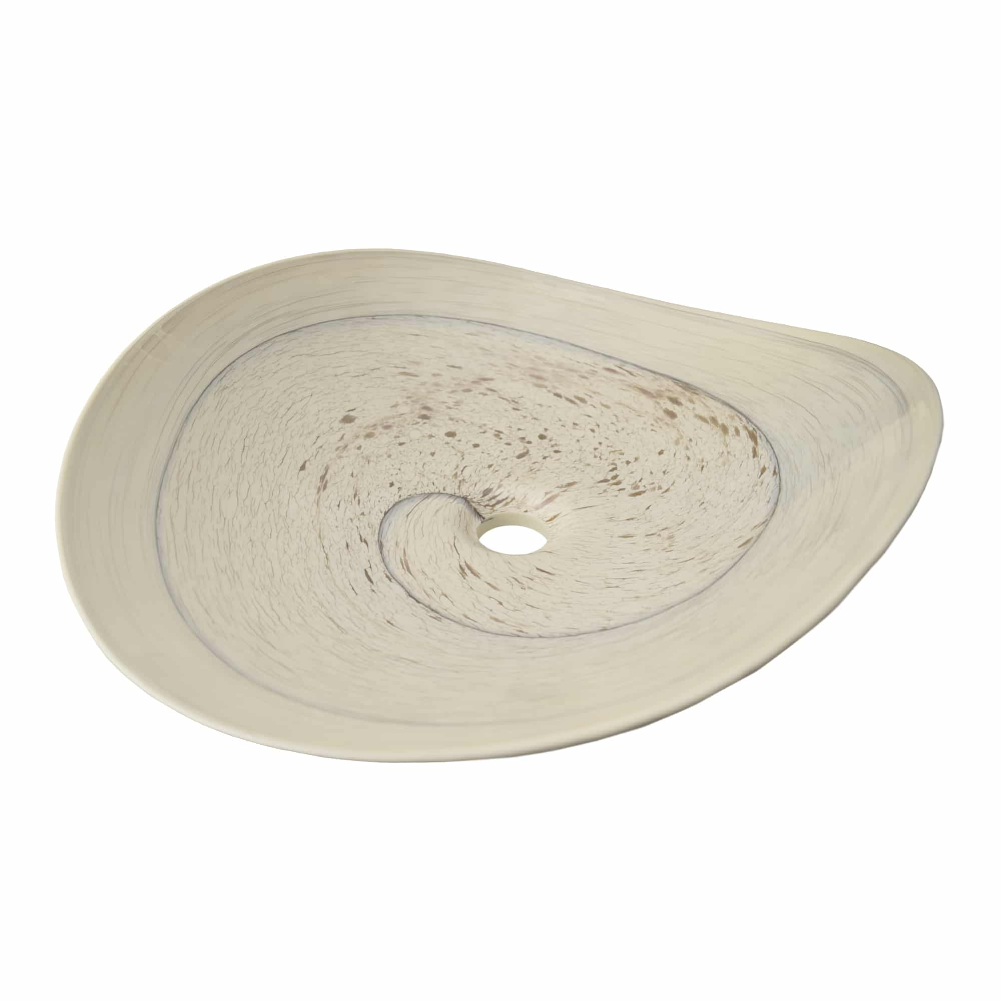 Alternate Image for Native Trails 36" Americana Vanity in Chestnut with Carrara Marble Top and Sorrento in Beachcomber, Single Faucet Hole, BND36-VB-CT-MG-107