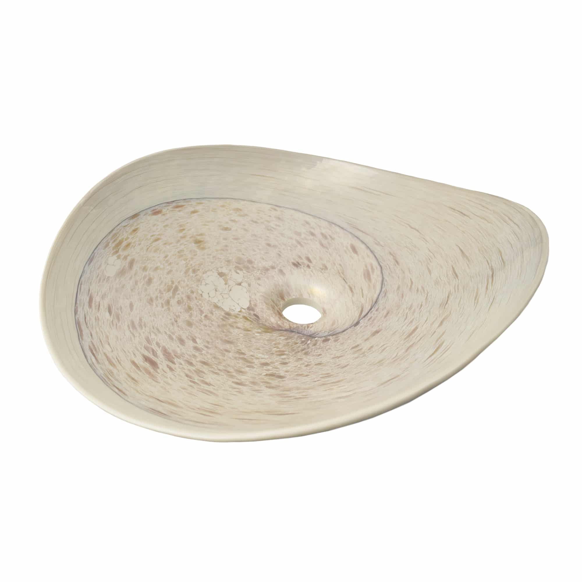 Alternate Image for Native Trails 36" Americana Vanity in Chestnut with Carrara Marble Top and Sorrento in Beachcomber, Single Faucet Hole, BND36-VB-CT-MG-107