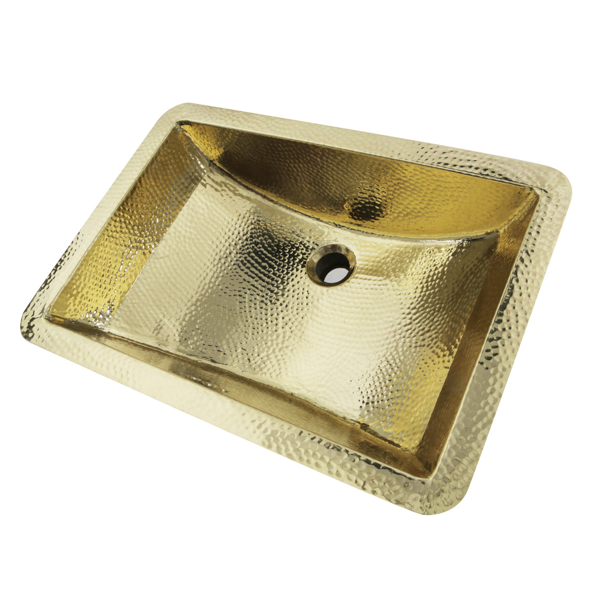 Nantucket Sinks Brightwork Home 21" Brass Bathroom Sink, TRB-1914-OF