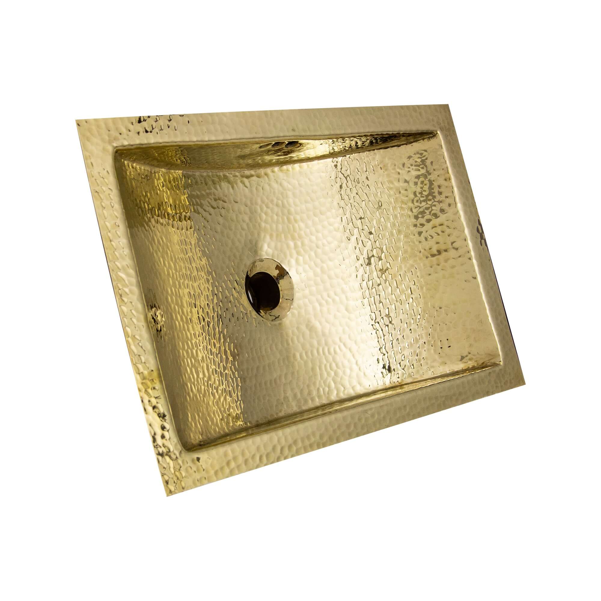 Alternate Image for Nantucket Sinks Brightwork Home 20" Brass Bathroom Sink, TRB-OF