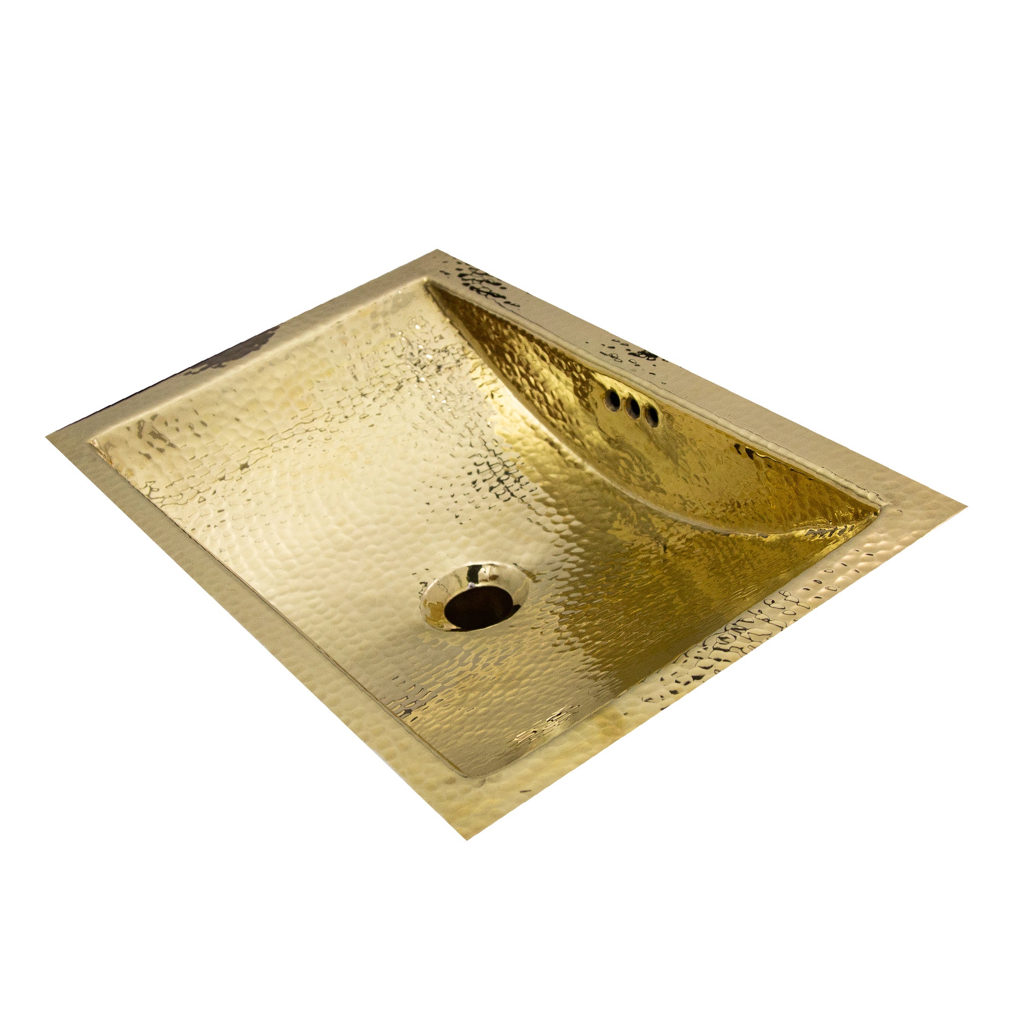 Alternate Image for Nantucket Sinks Brightwork Home 20" Brass Bathroom Sink, TRB-OF