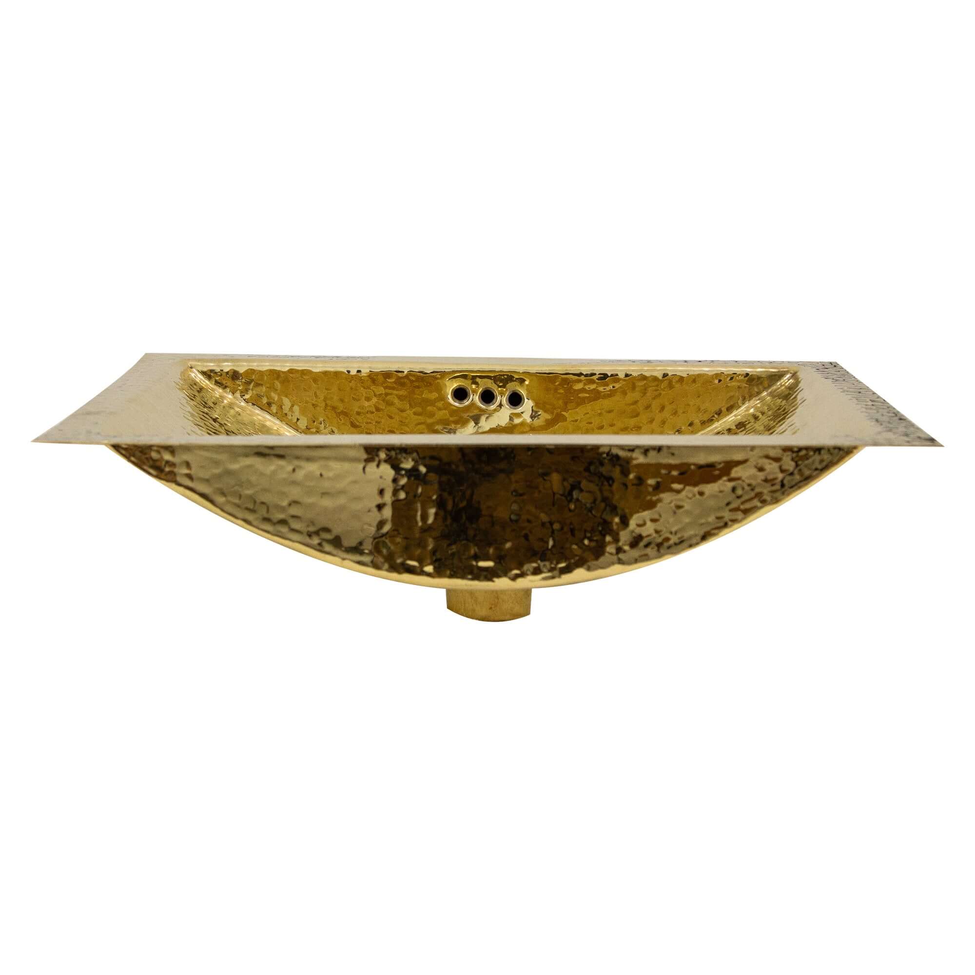 Alternate Image for Nantucket Sinks Brightwork Home 20" Brass Bathroom Sink, TRB-OF