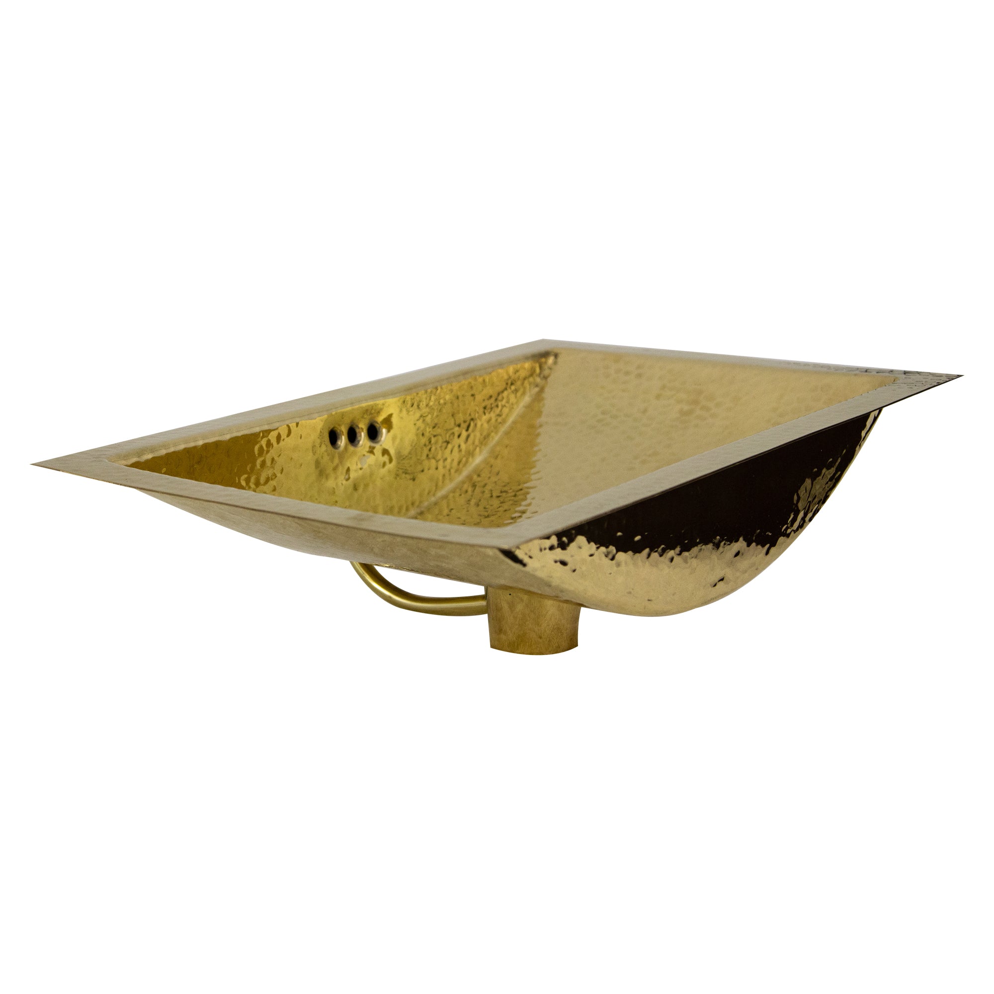 Alternate Image for Nantucket Sinks Brightwork Home 20" Brass Bathroom Sink, TRB-OF