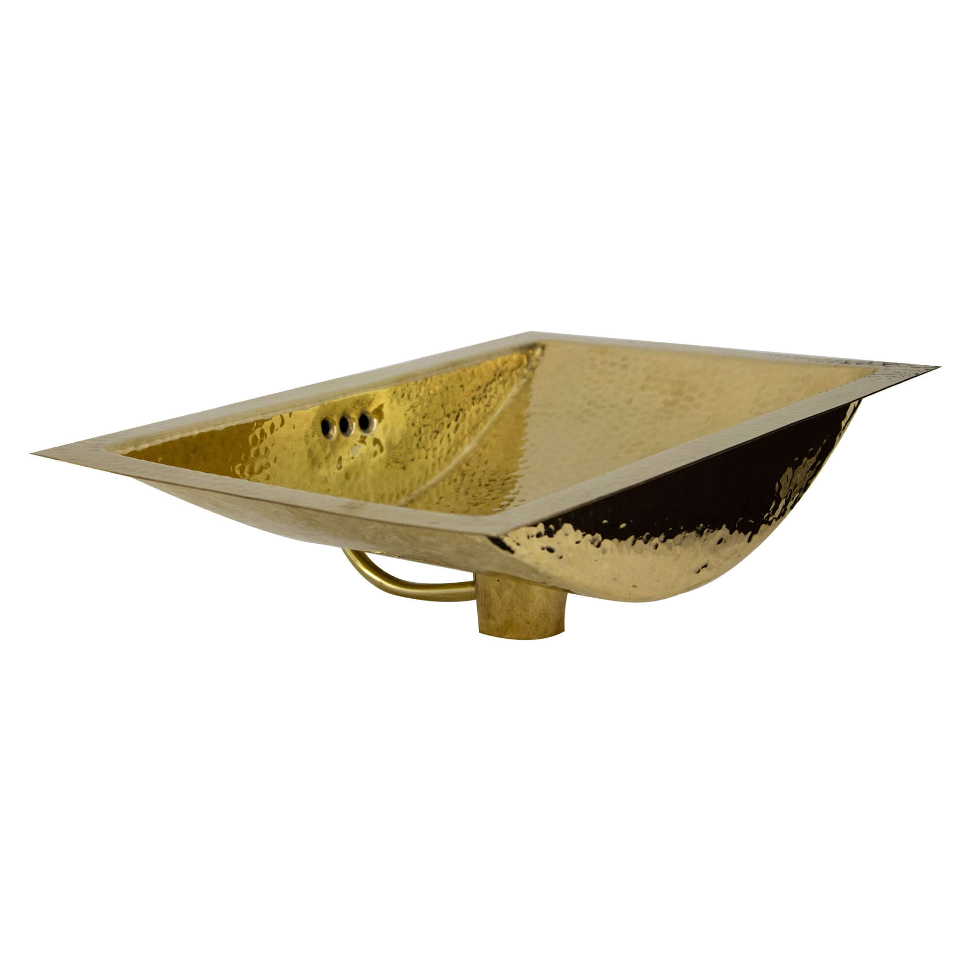 Alternate Image for Nantucket Sinks Brightwork Home 20" Brass Bathroom Sink, TRB-OF