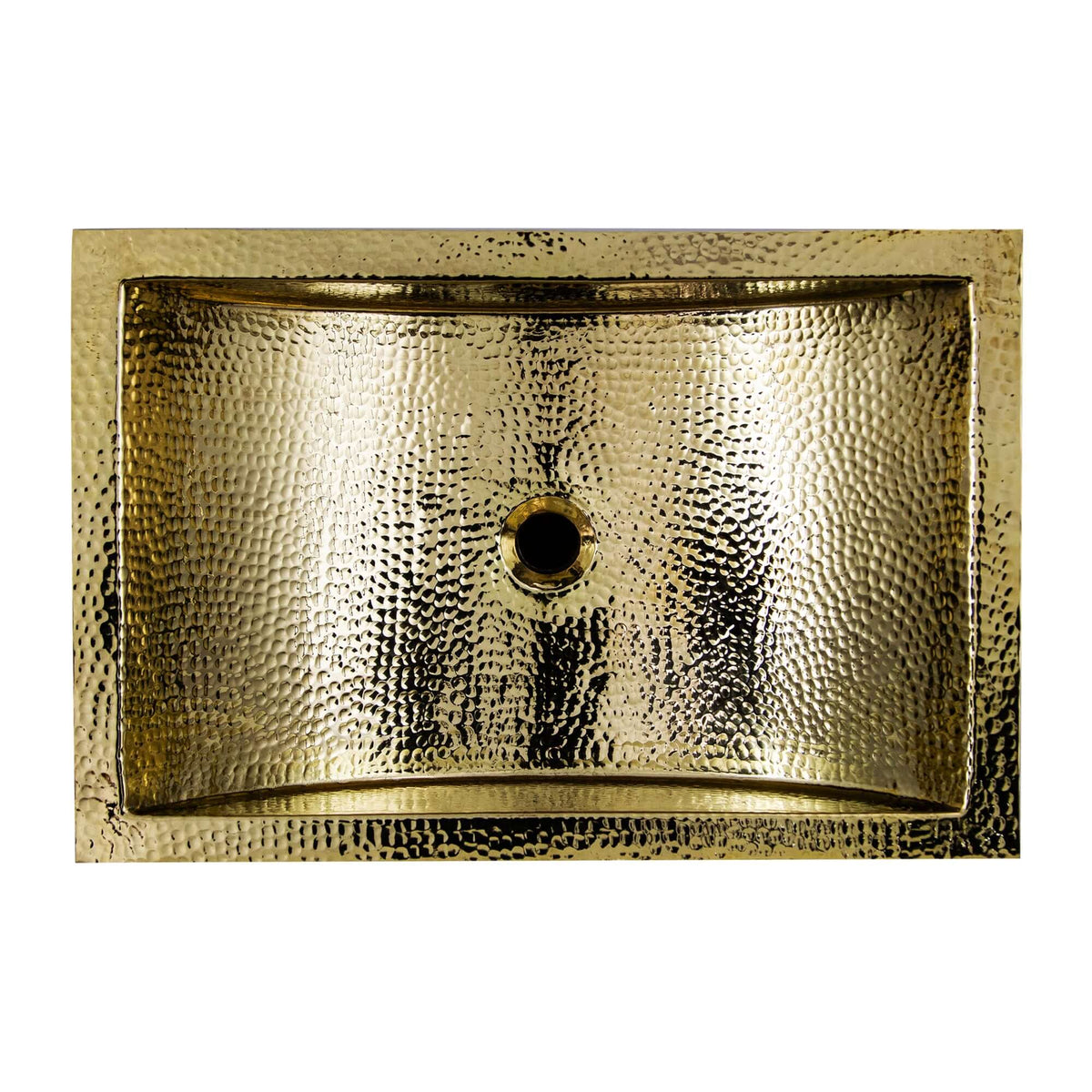 Alternate Image for Nantucket Sinks Brightwork Home 24" Brass Bathroom Sink, TRB2416-OF