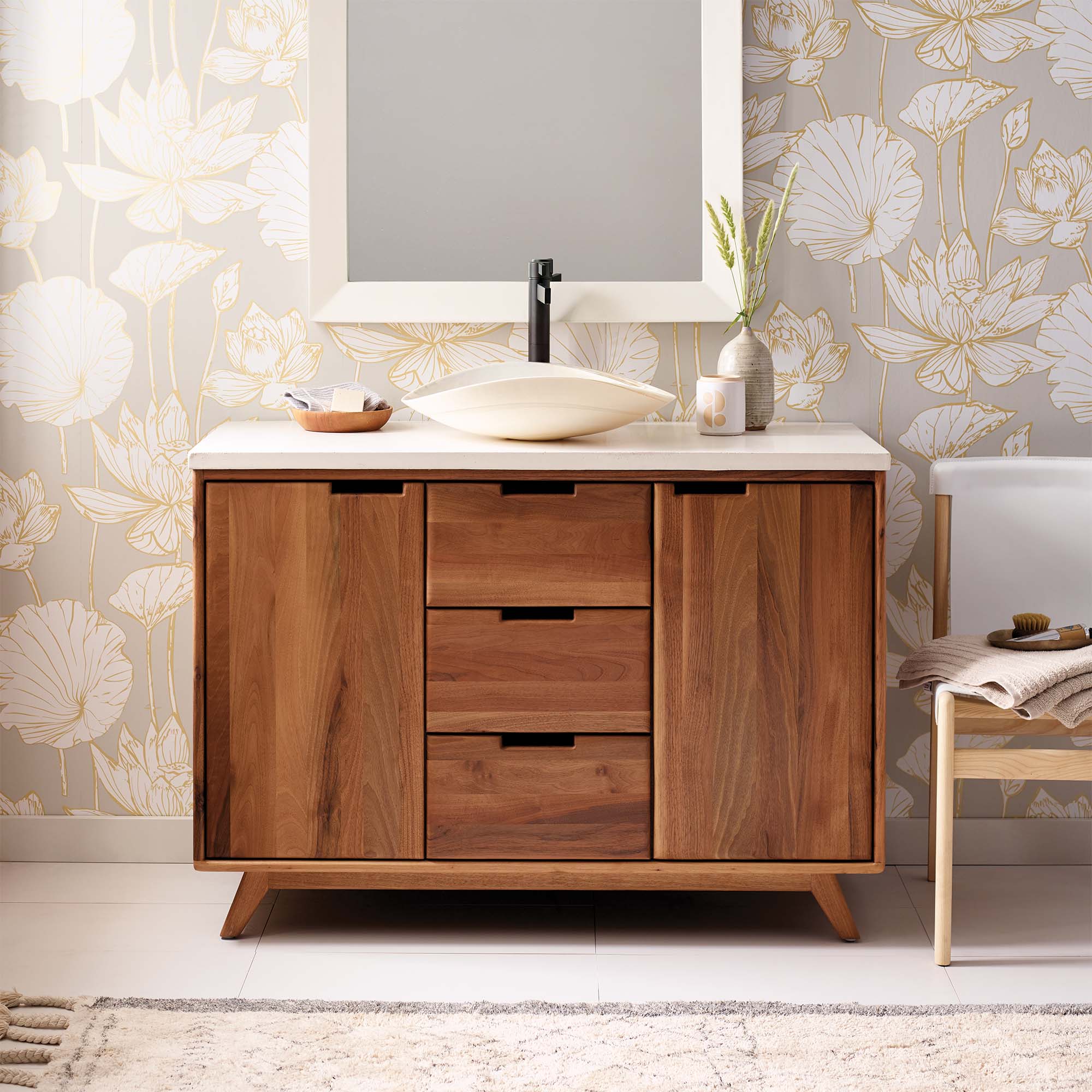 Native Trails Topanga 48" Freestanding Vanity Base, VNA481
