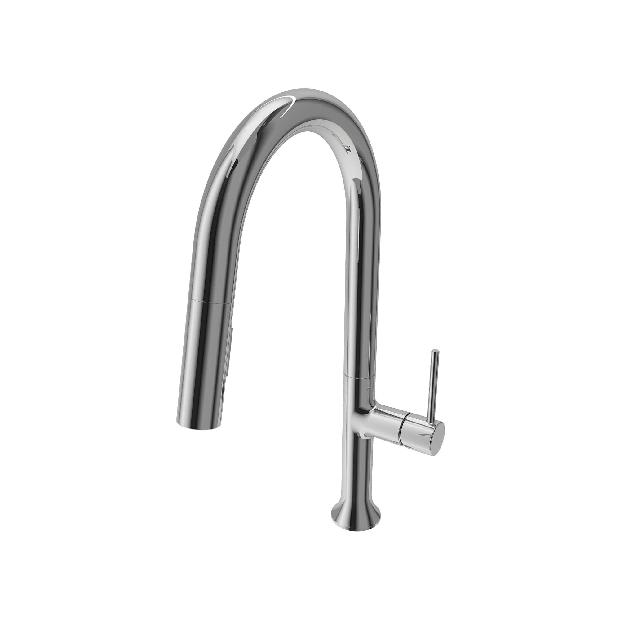 Alternate Image for BOCCHI Tronto 1.75 GPM Brass Kitchen Faucet, Modern, Chrome, 2026 0001 CH