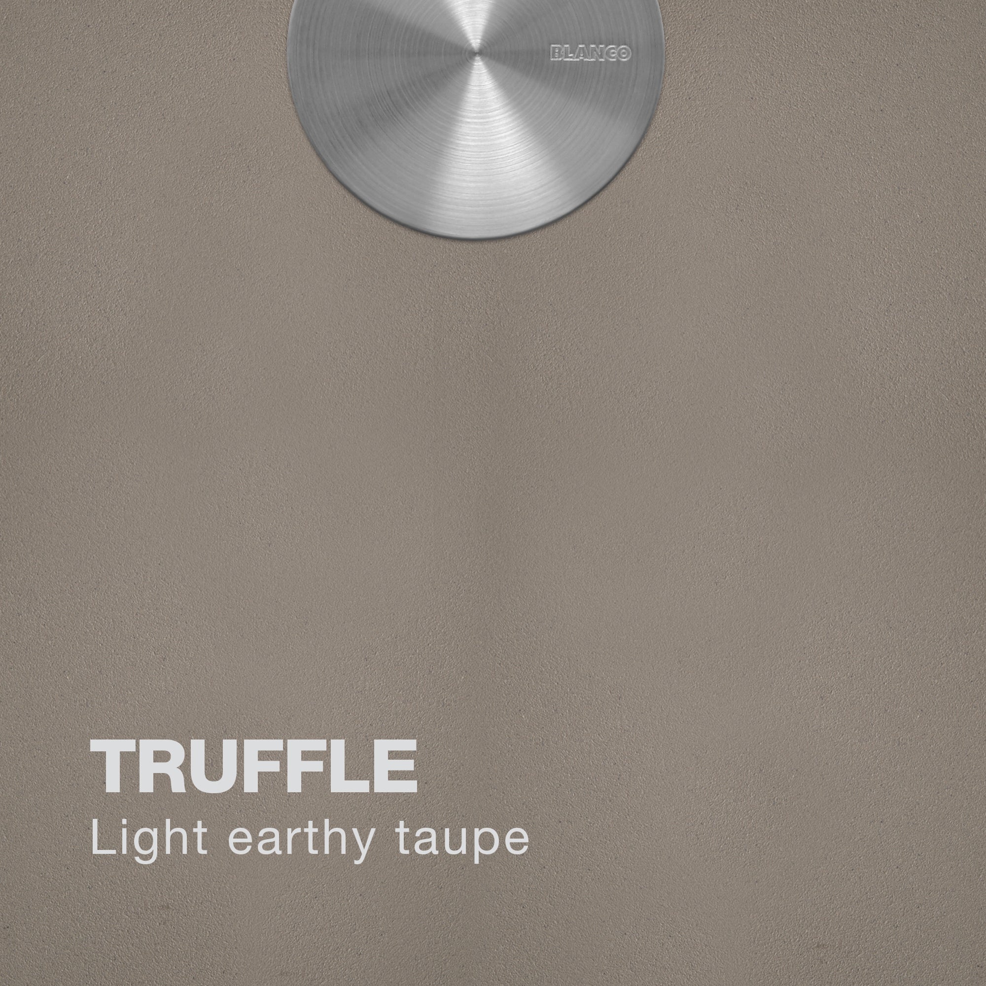 Blanco Decorative Disposal Flange Drain - Truffle, 441324