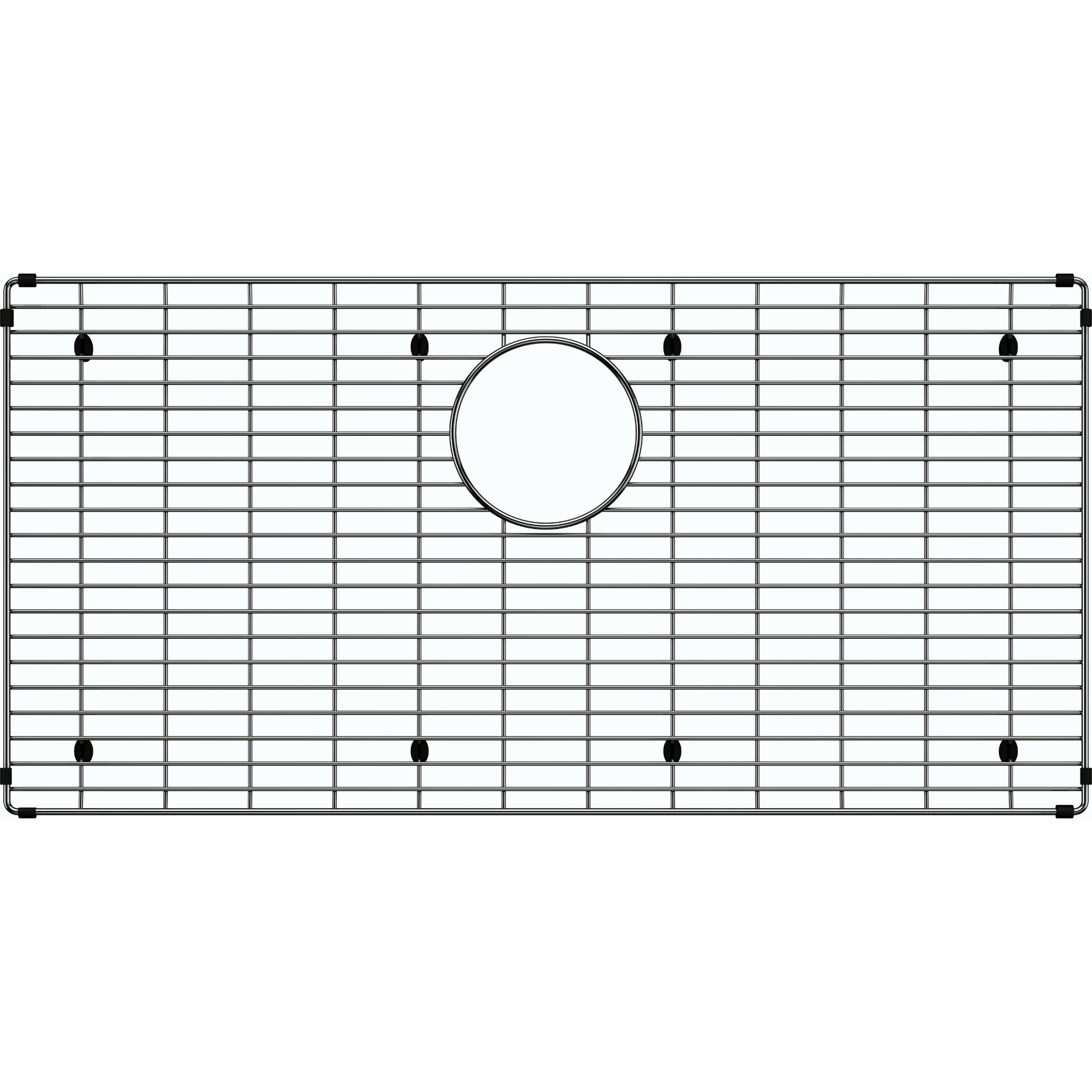 Alternate Image for Blanco Quatrus R15 Ergon Apron Stainless Steel Grid, 237516