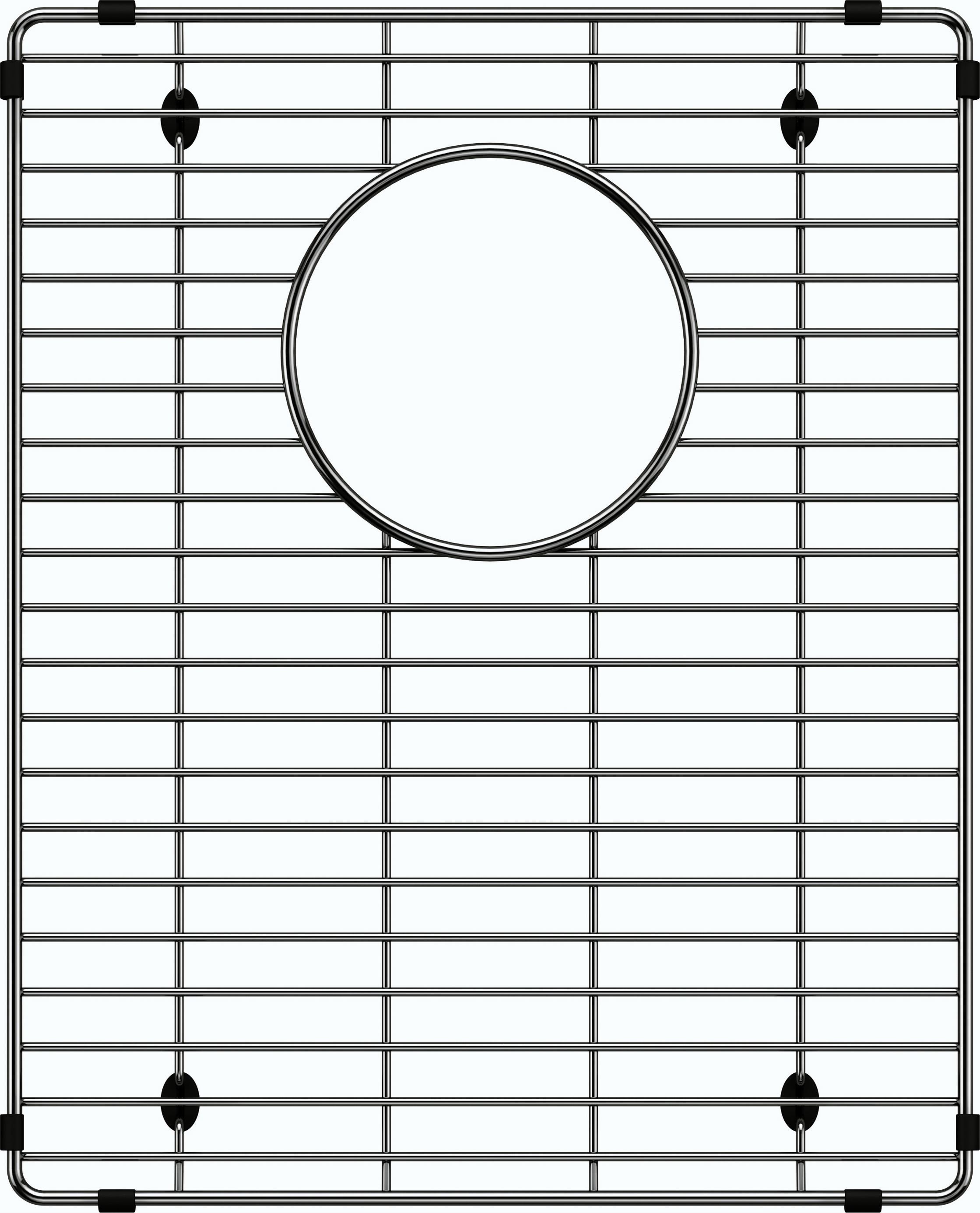 Alternate Image for Blanco Quatrus R15 Apron 1-3/4 Stainless Steel Grid Right, 237464