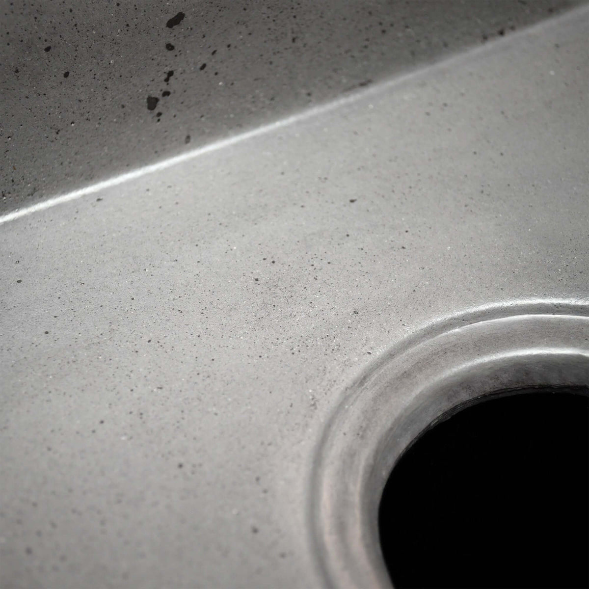 Alternate Image for Native Trails Ventana 15" NativeStone Concrete Farmhouse Sink, Ash, NSB1515-A