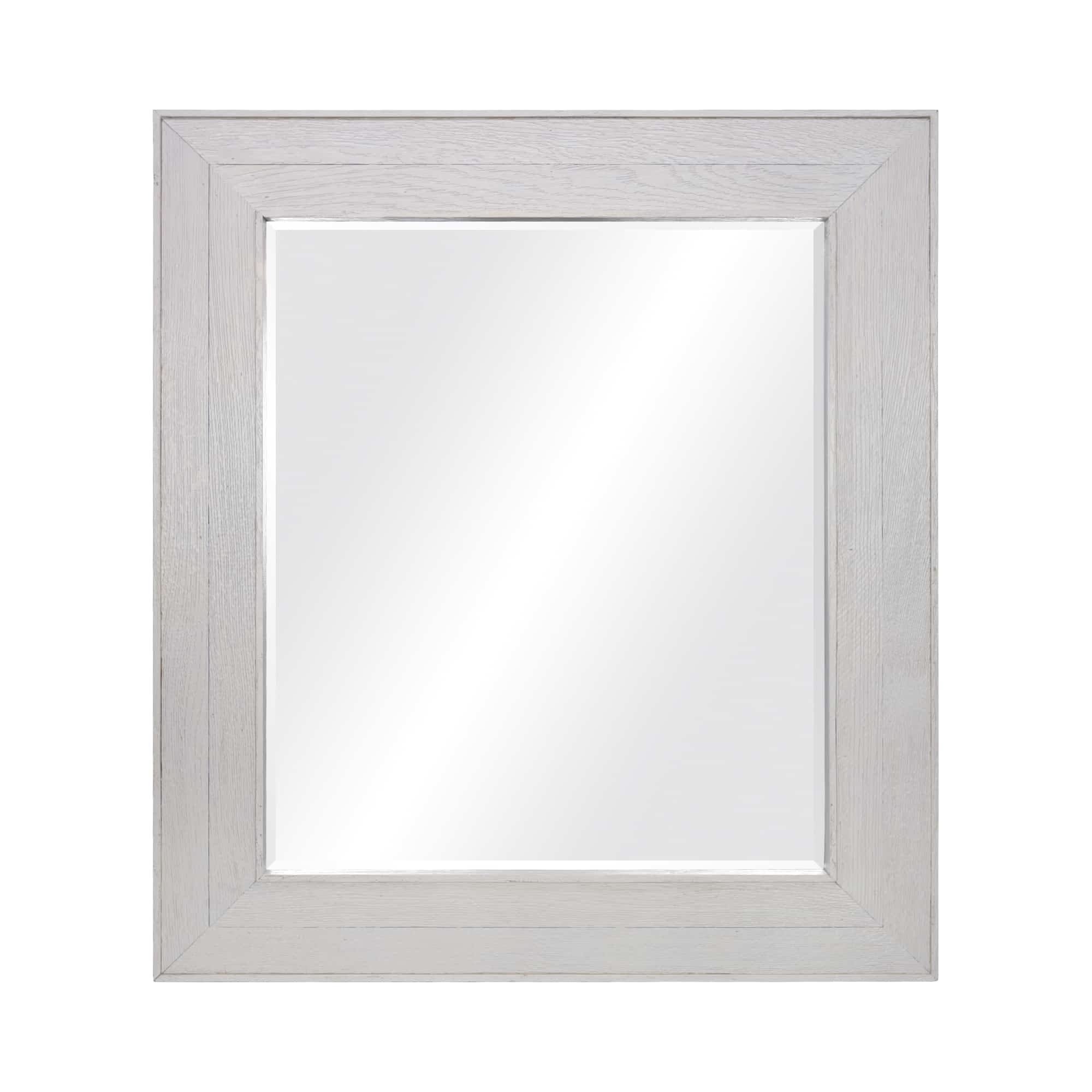 Native Trails Vintner's 29" x 33" Mirror in Grigio, Reclaimed Wood, MR137
