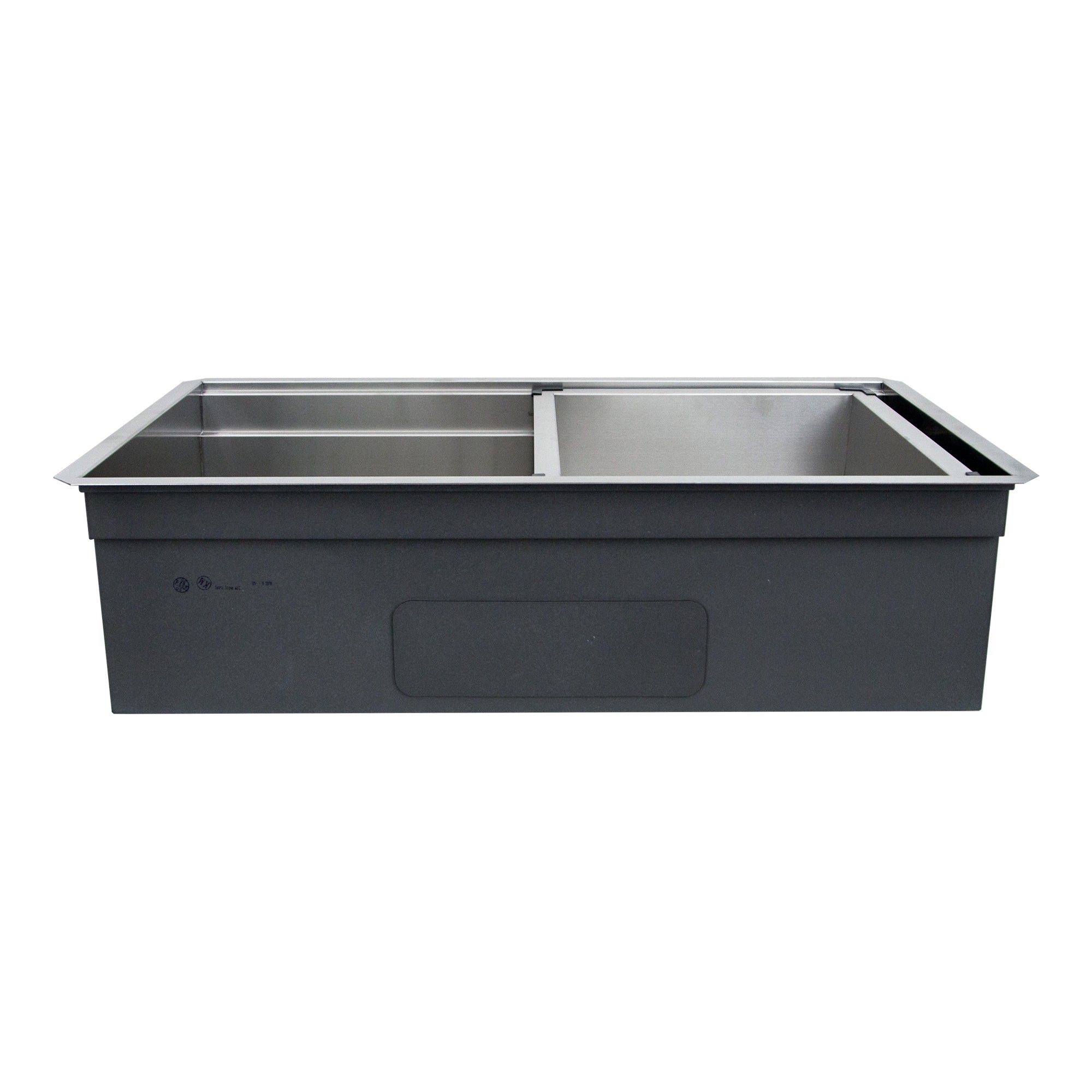 Alternate Image for Nantucket Sinks Pro Series 36" Stainless Steel Kitchen Sink, 16 Gauge, ZR-PS-3620-16