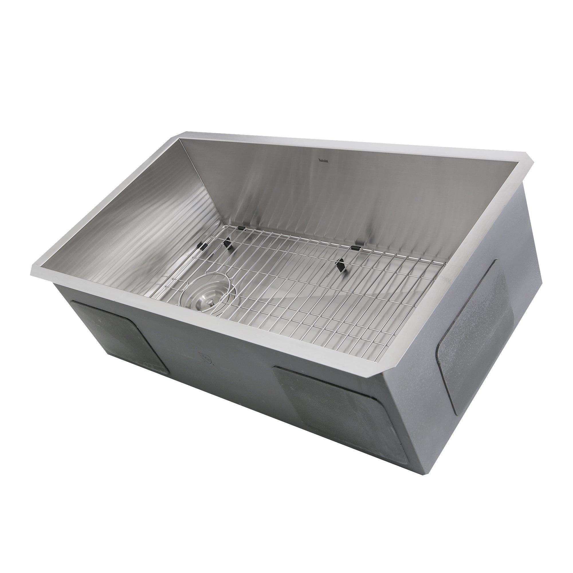 Alternate Image for Nantucket Sinks Pro Series 32" Stainless Steel Kitchen Sink, 16 Gauge, ZR3218-OSD