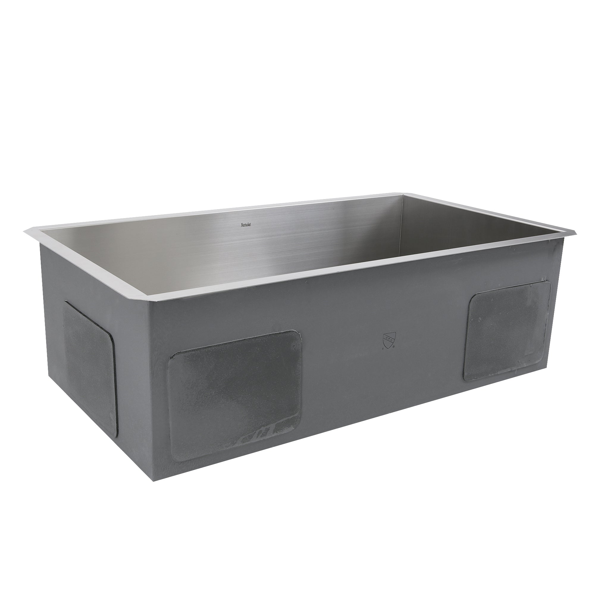 Alternate Image for Nantucket Sinks Pro Series 32" Stainless Steel Kitchen Sink, 16 Gauge, ZR3218-OSD
