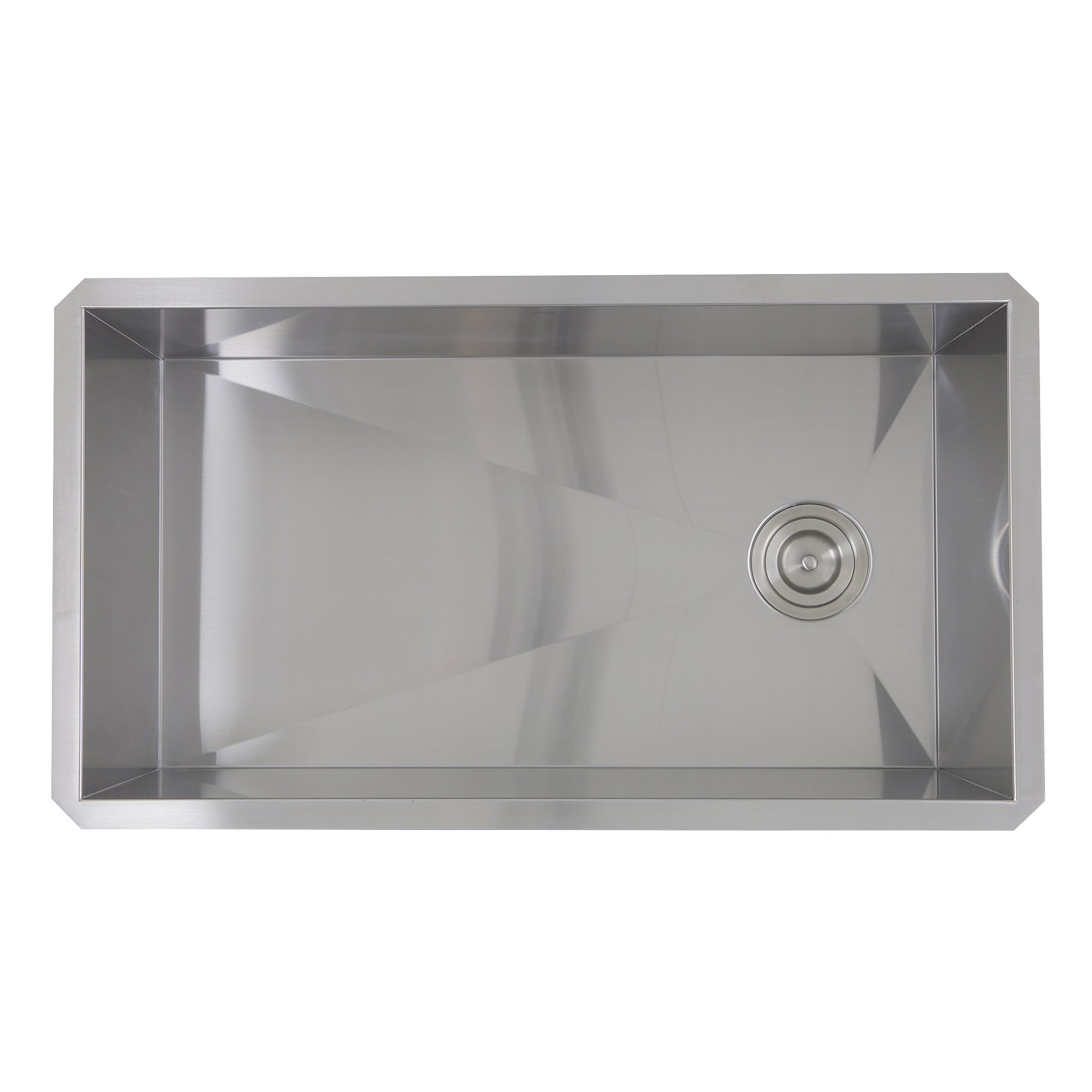 Alternate Image for Nantucket Sinks Pro Series 32" Stainless Steel Kitchen Sink, 16 Gauge, ZR3218-OSD