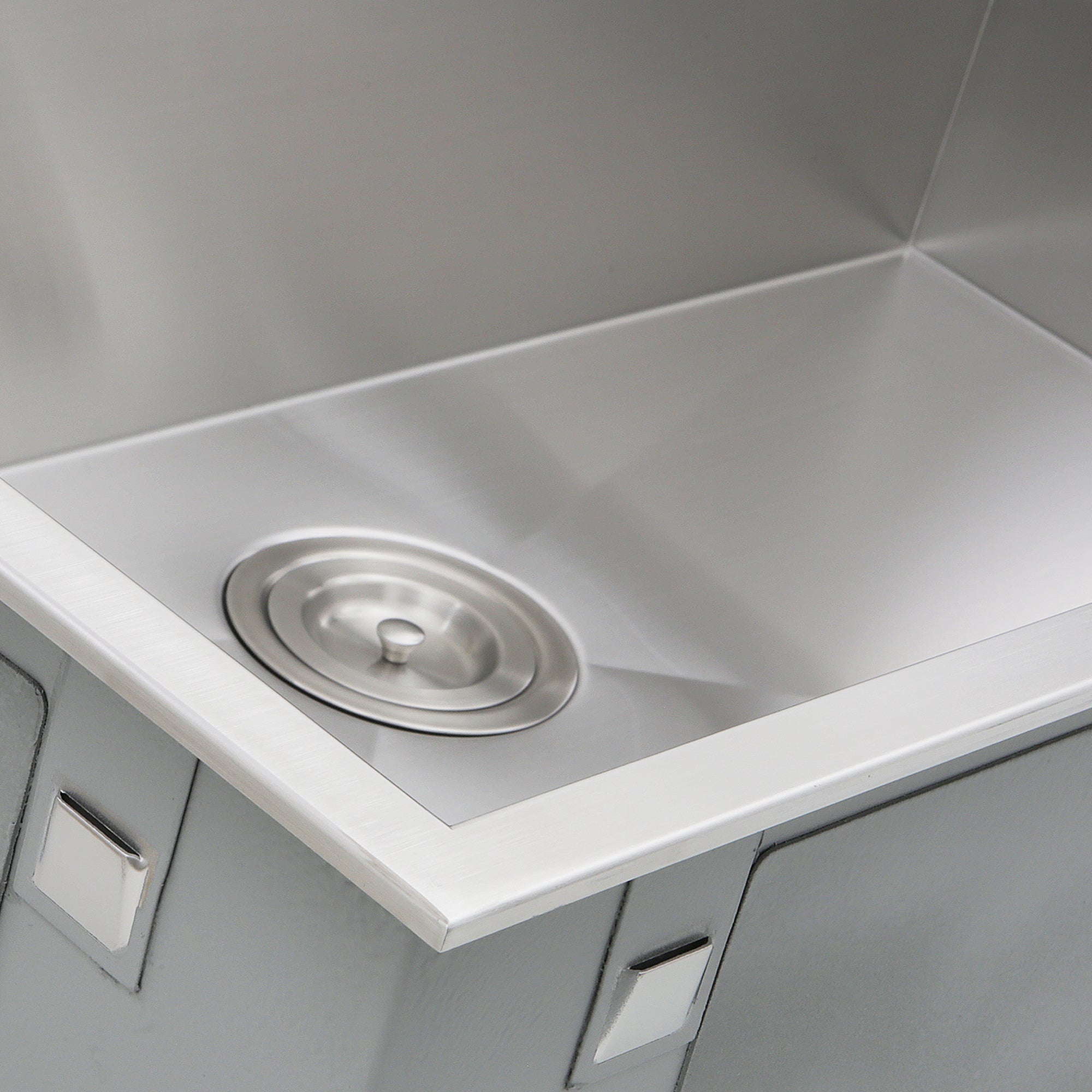 Alternate Image for Nantucket Sinks Pro Series 33" Stainless Steel Kitchen Sink, 16 Gauge, ZR3322-S-16