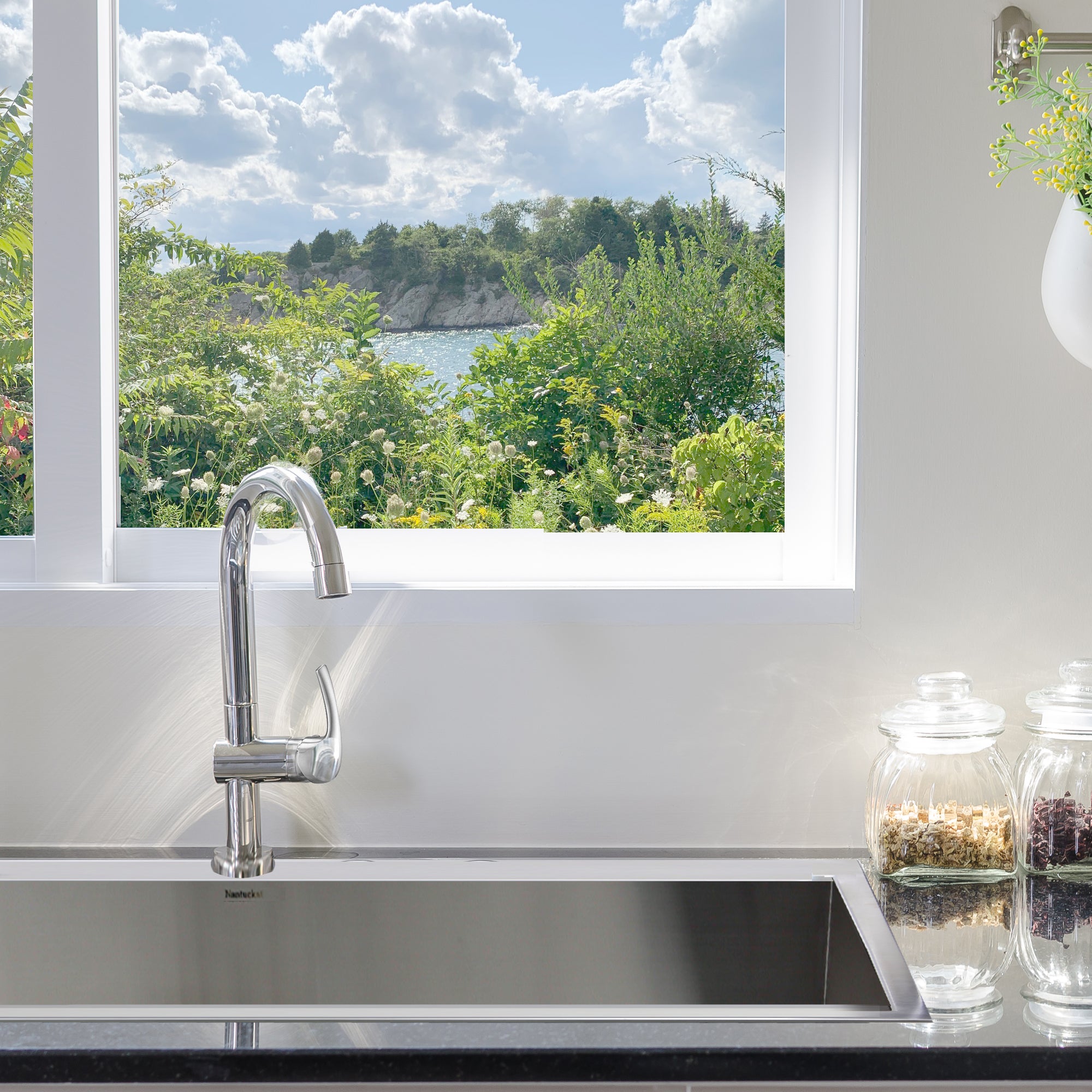 Alternate Image for Nantucket Sinks Pro Series 33" Stainless Steel Kitchen Sink, 16 Gauge, ZR3322-S-16