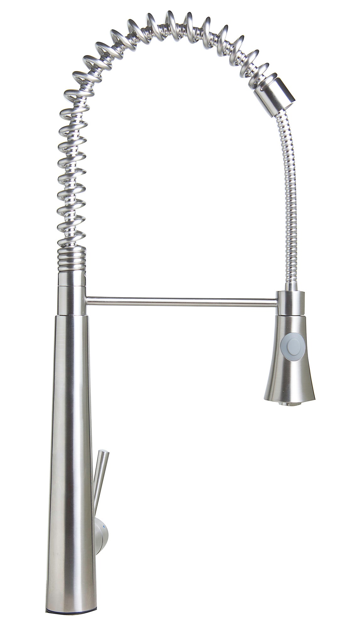 Alternate Image for ALFI Solid Stainless Steel Commercial Spring Kitchen Faucet with Pull Down Shower Spray, AB2039S