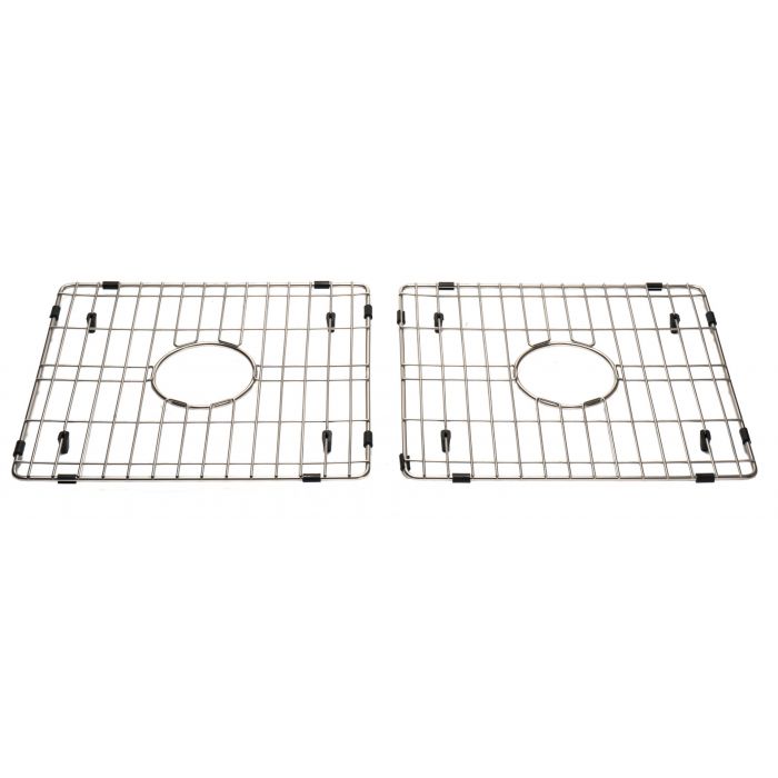 Alternate Image for ALFI brand ABGR33D Pair of Stainless Steel Grids for 50/50 AB3318DB