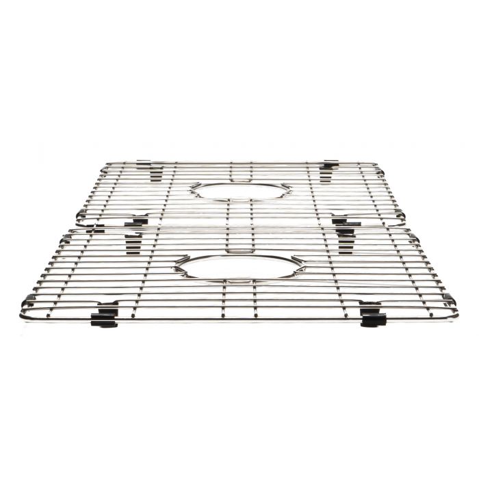 Alternate Image for ALFI brand ABGR33D Pair of Stainless Steel Grids for 50/50 AB3318DB