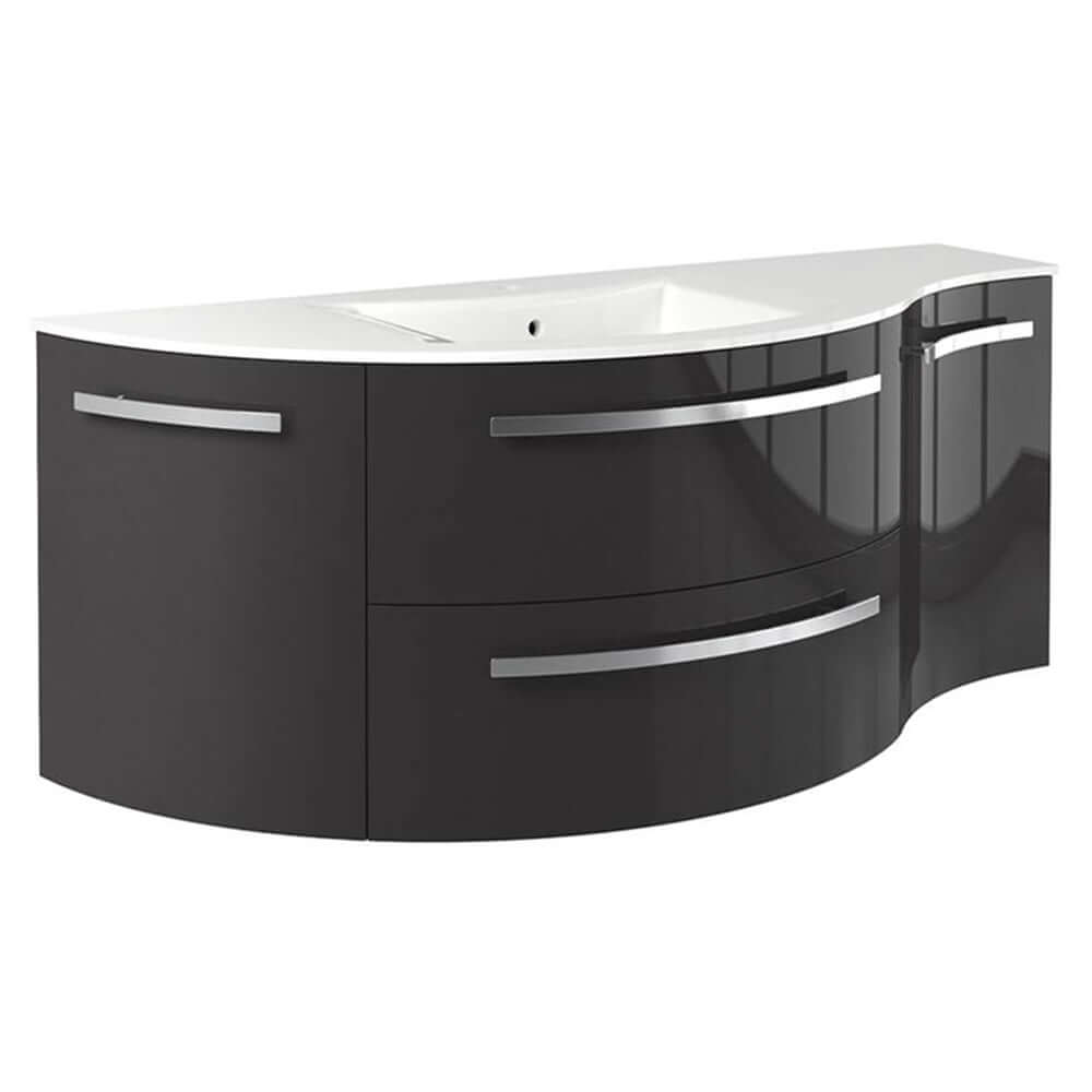 Alternate Image for Latoscana 52" Modern Bathroom Vanity, Ameno Series, Left Side, AM52L