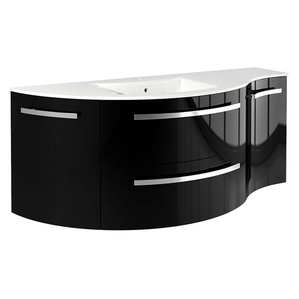 Latoscana 52" Modern Bathroom Vanity, Ameno Series, Left Side, AM52L