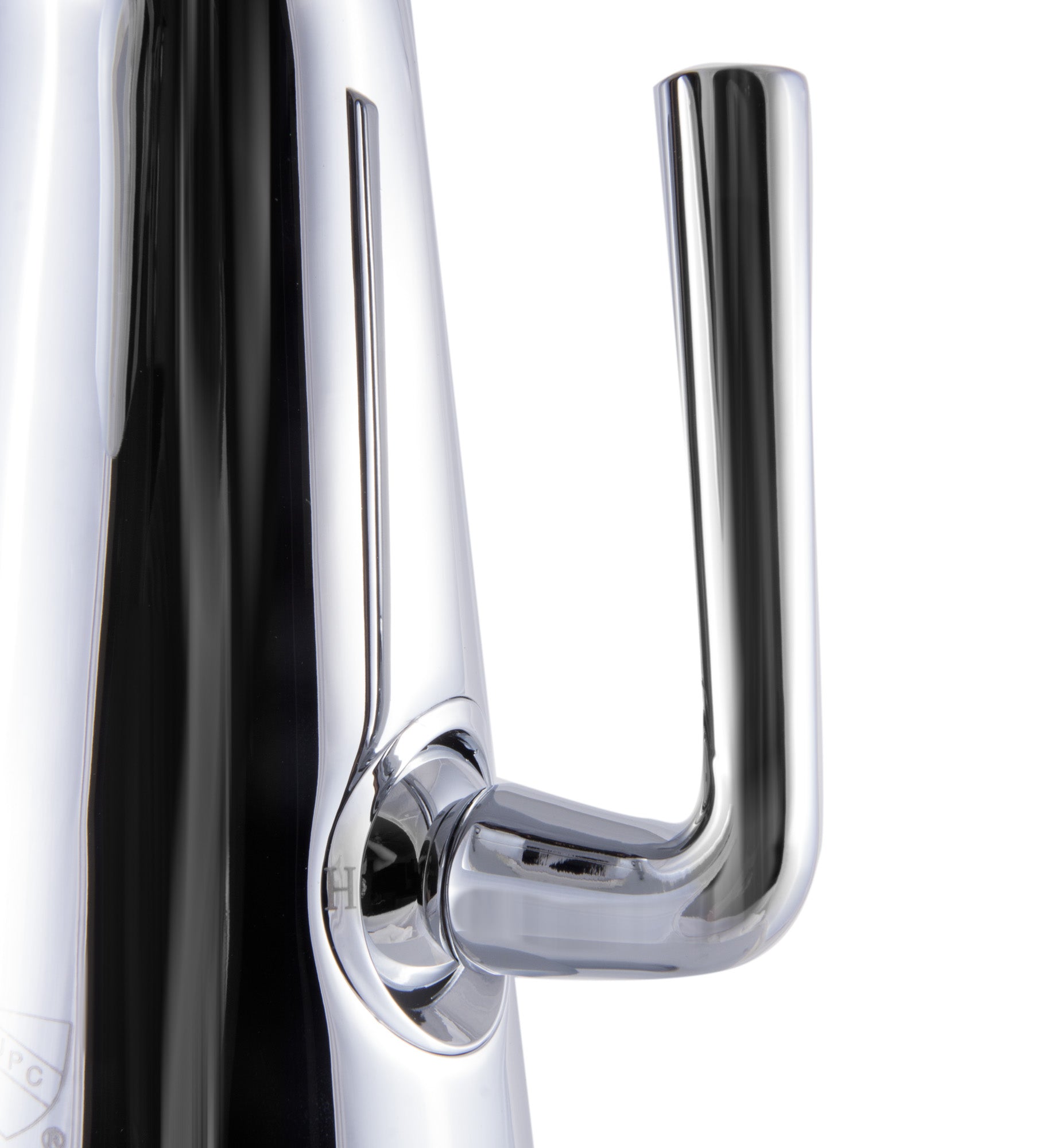 Alternate Image for ALFI Polished Chrome Single Hole Tall Cone Waterfall Bathroom Faucet, AB1792-PC
