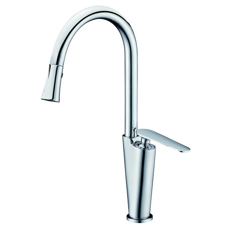 Dawn 15" 1.8 GPM Kitchen Faucet, Chrome, AB27 3602C