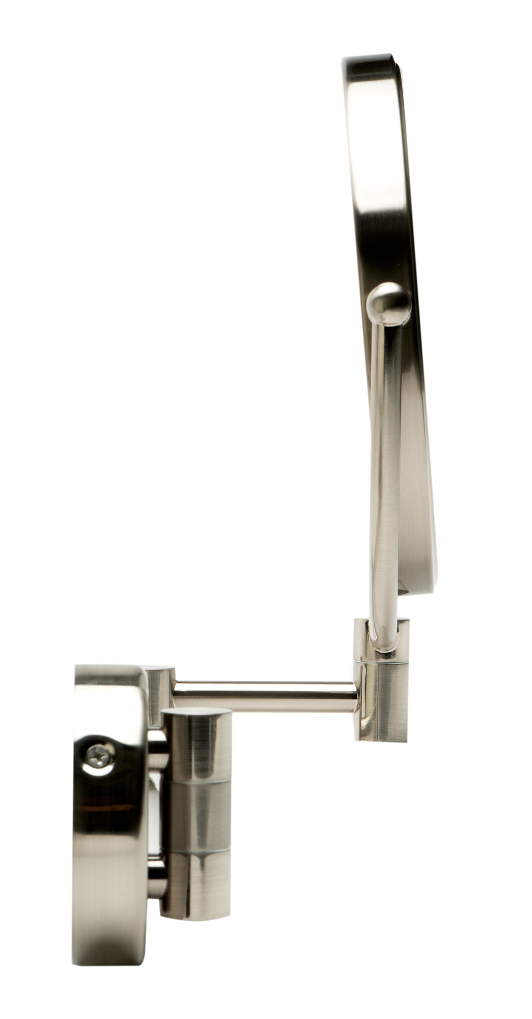 Alternate Image for ALFI brand ABM8WR-BN 8" Round Wall Mounted 5x Magnify Cosmetic Mirror