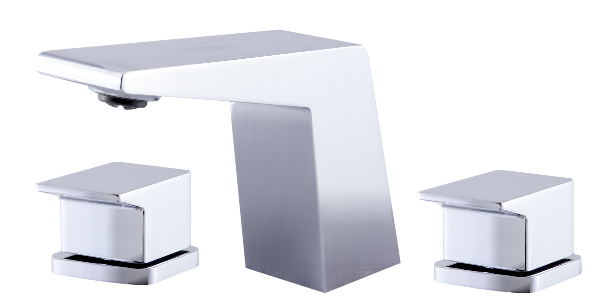 Alternate Image for ALFI Polished Chrome Modern Widespread Bathroom Faucet, AB1471-PC